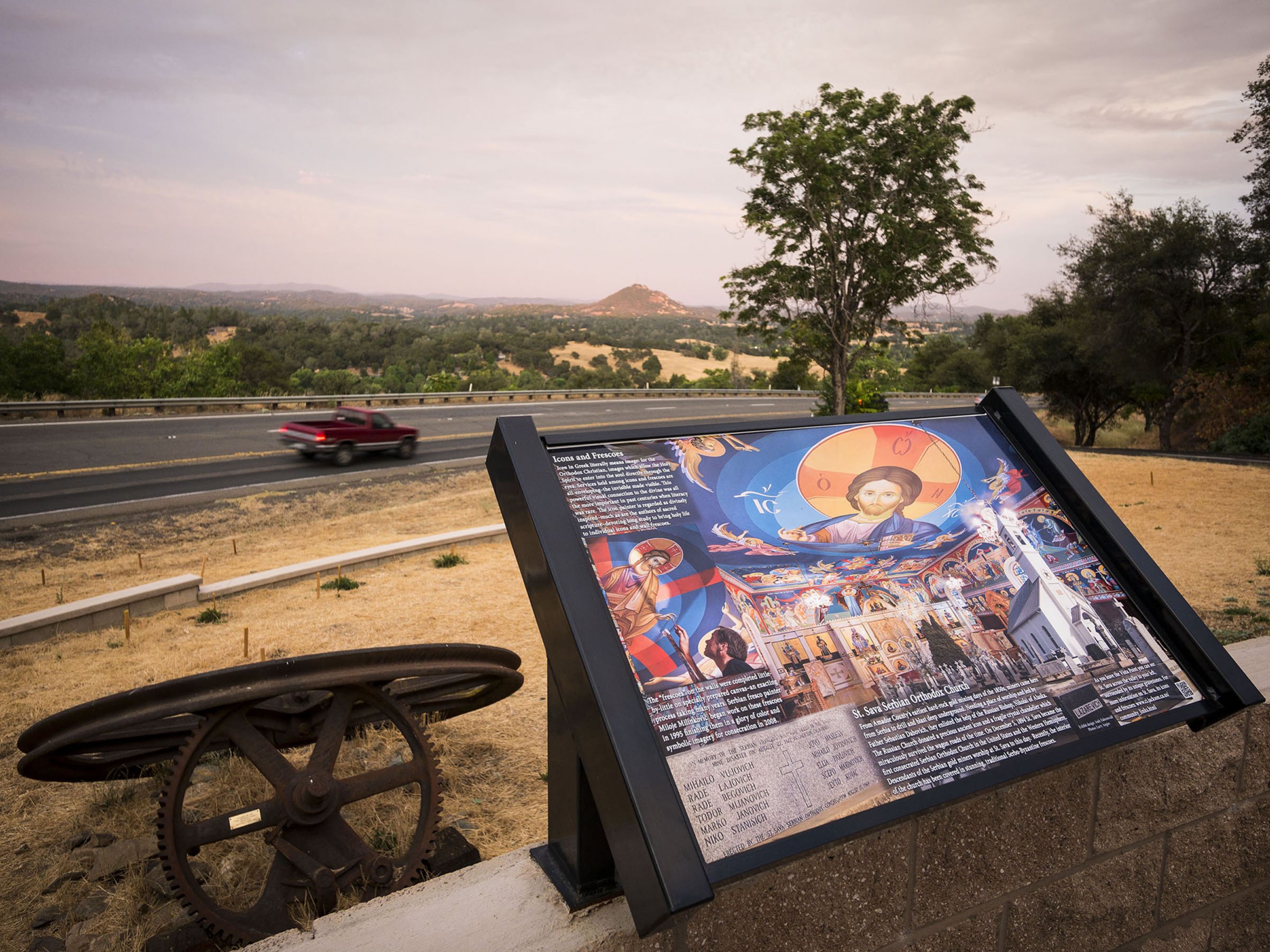 Roadside panel honors St. Sava Jackson&#039s historical contribution to the community