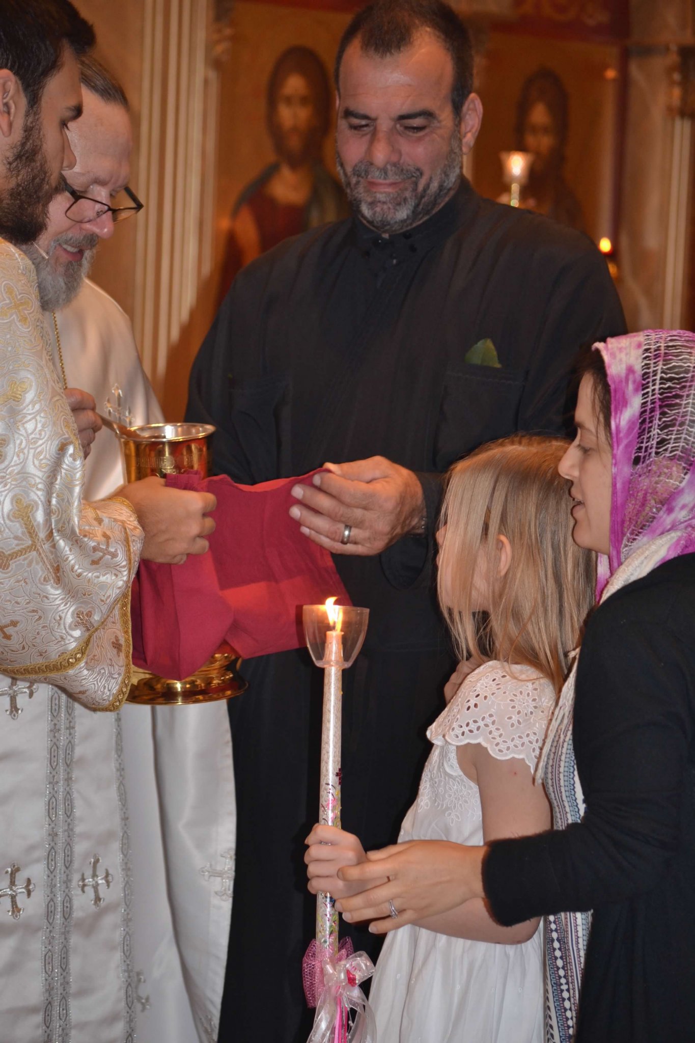 Holy Saturday Baptisms