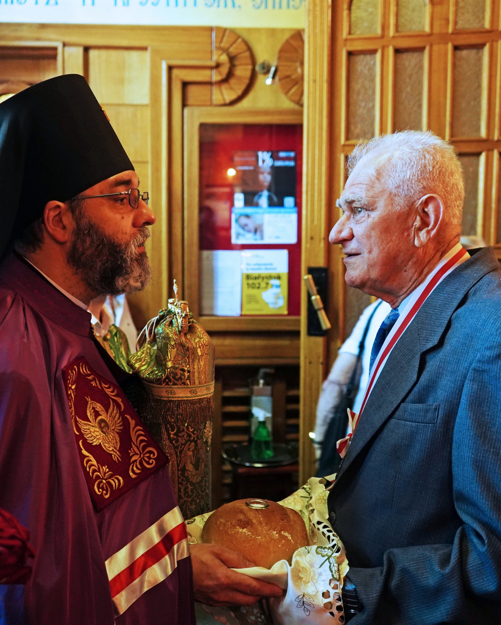 The Holy Spirit feast in the Holy Spirit Orthodox church in Białystok