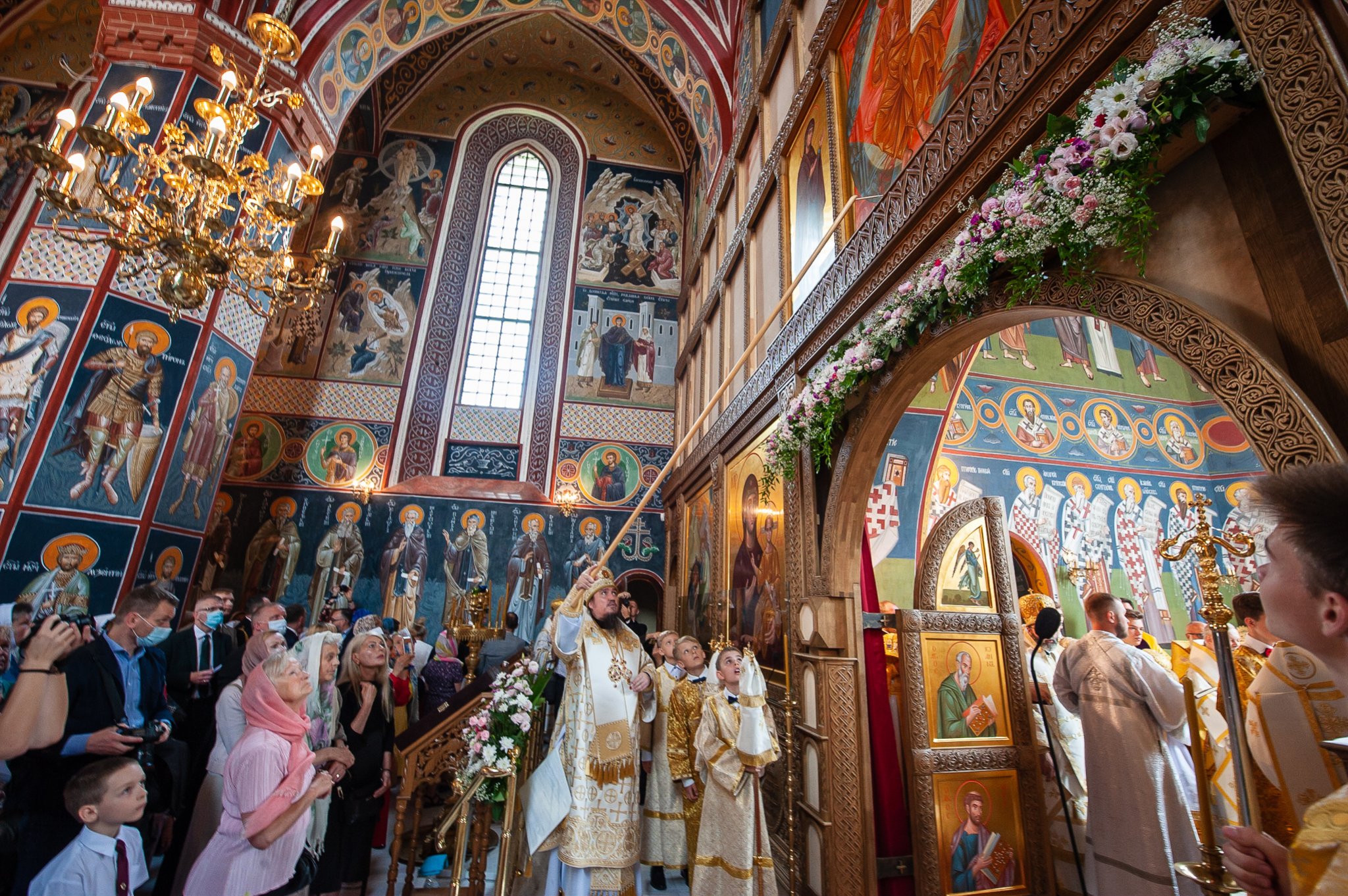 poświęcenie cerkwi Zwiastowania w Monasterze Supraskim