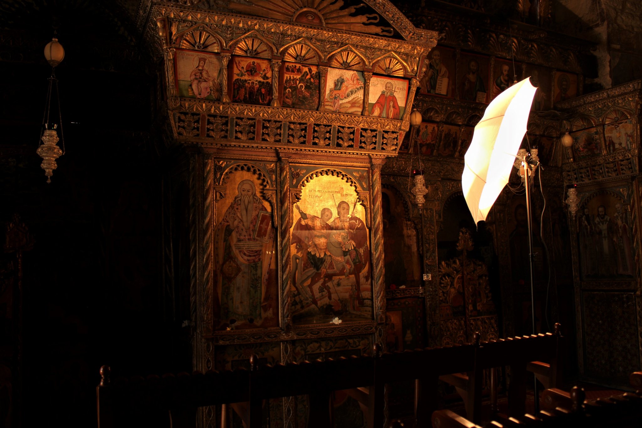 Iconostasis, Panayia Aggeloktisi