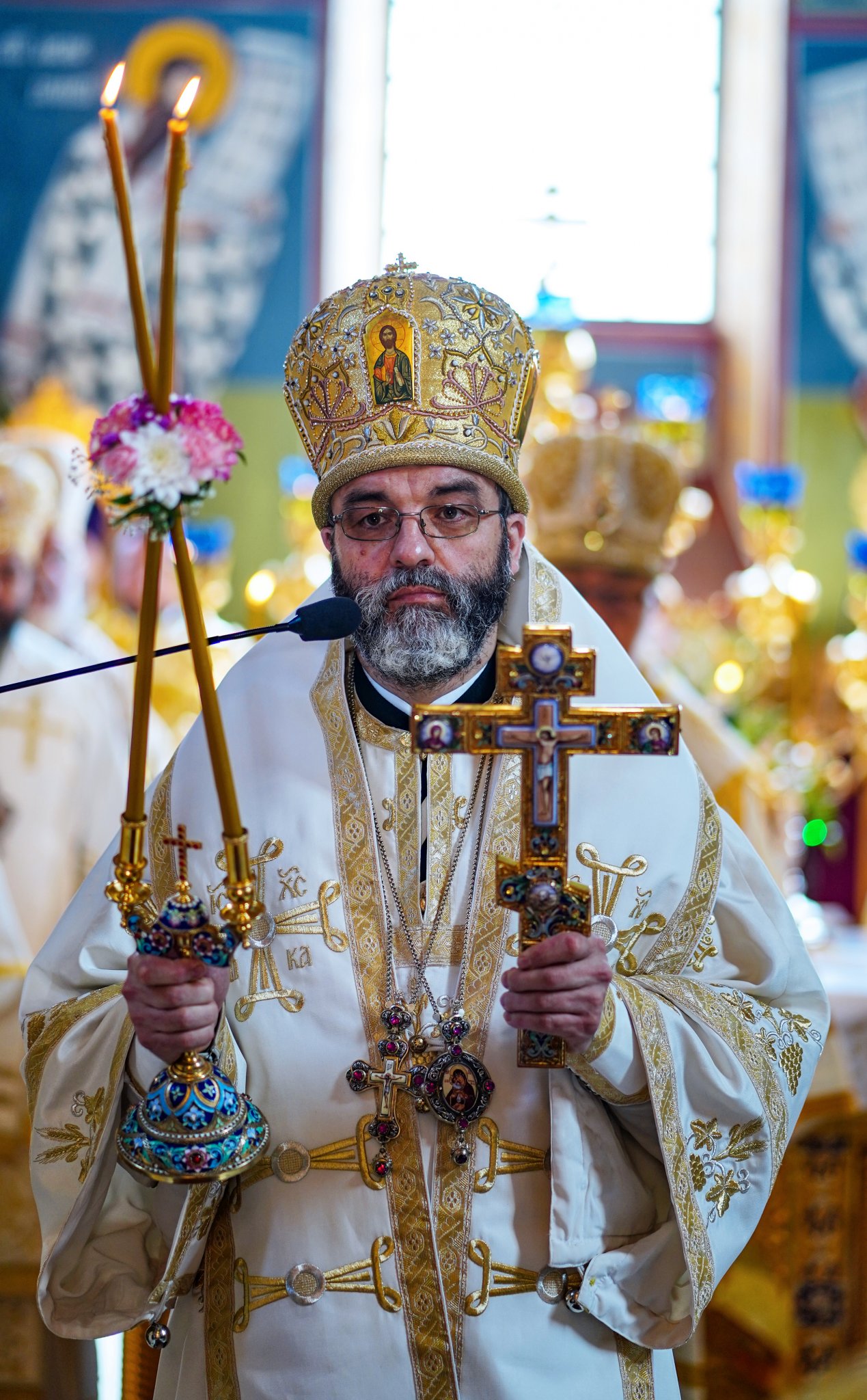 The consecration of Annunciation Cathedral of Supraśl Monastery