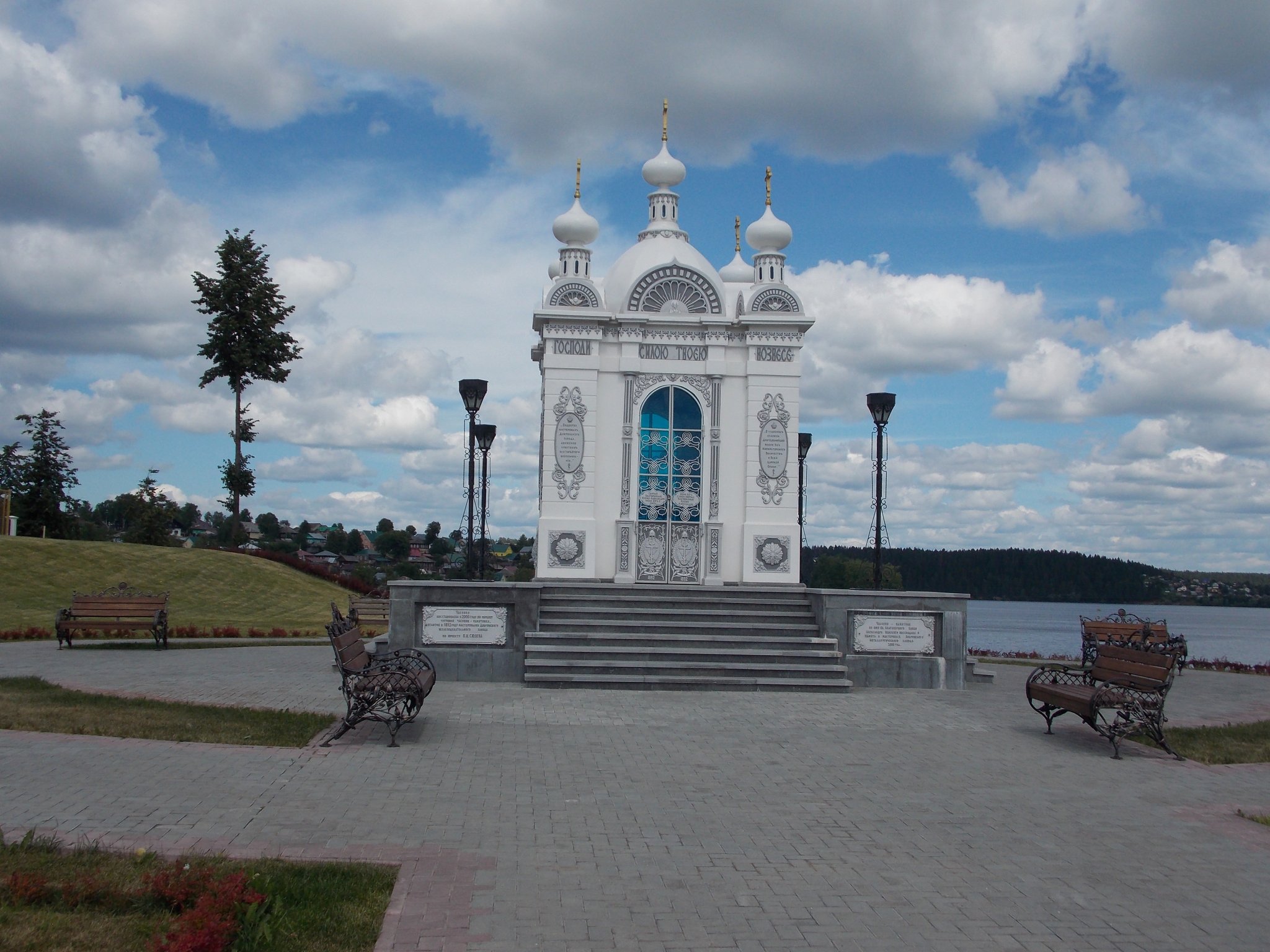 Часовня-памятник Александра Невского. Добрянка. Пермский край