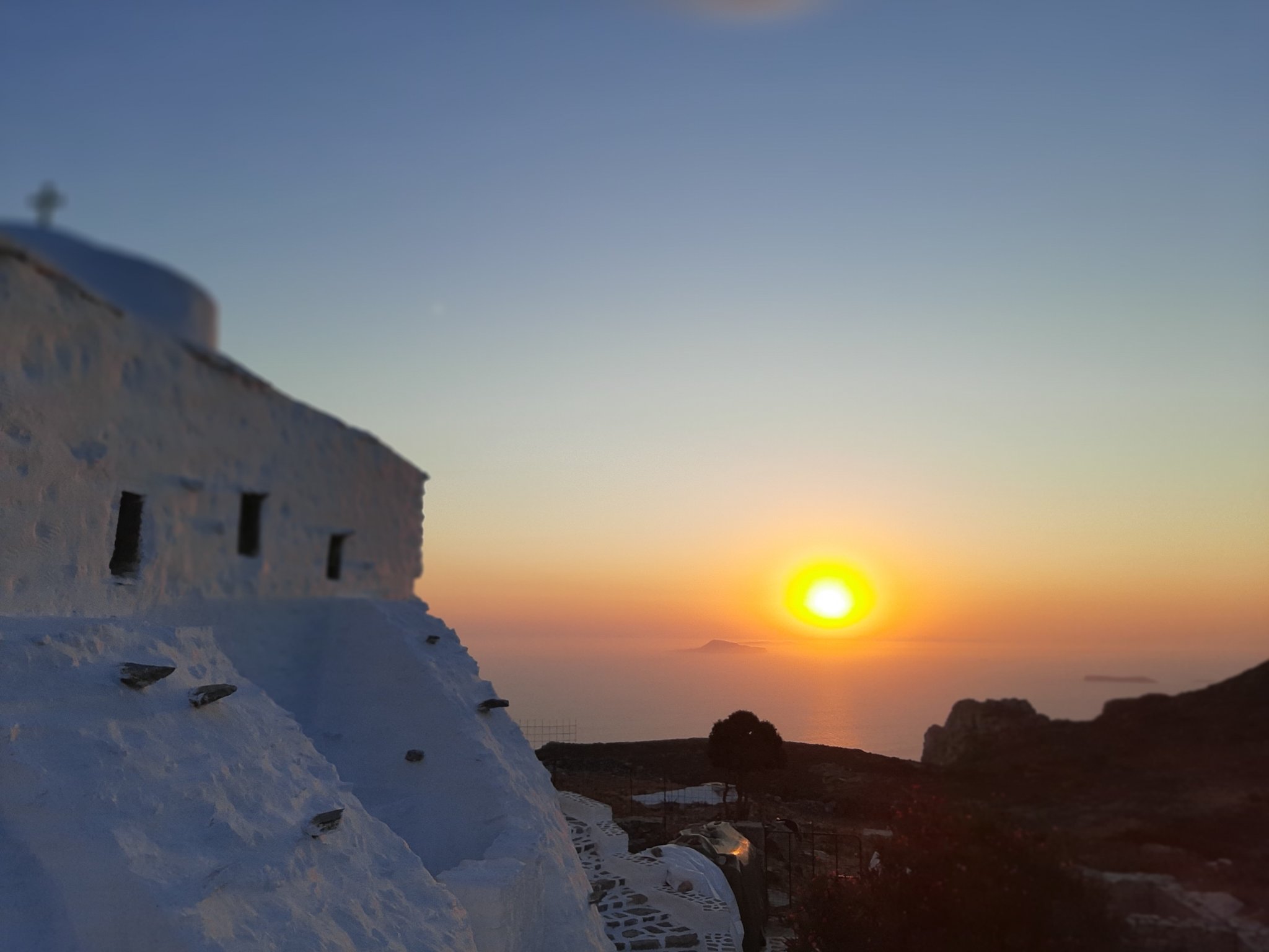 Ιερά Μονή Αγίου Ιωάννου Θεολόγου Αμοργός Ανατολή