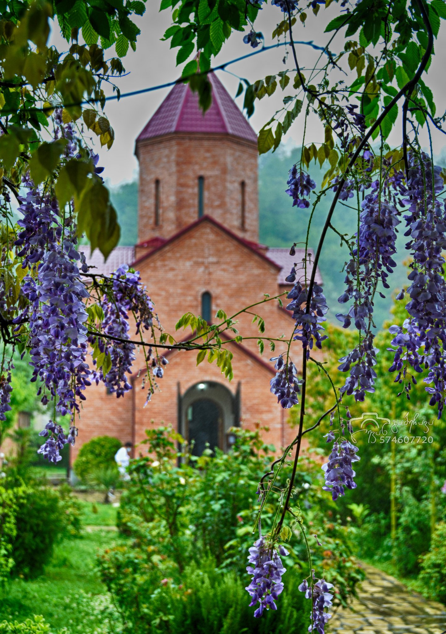 The Orthodox church in Ochane. Zugdidi. Georgia.