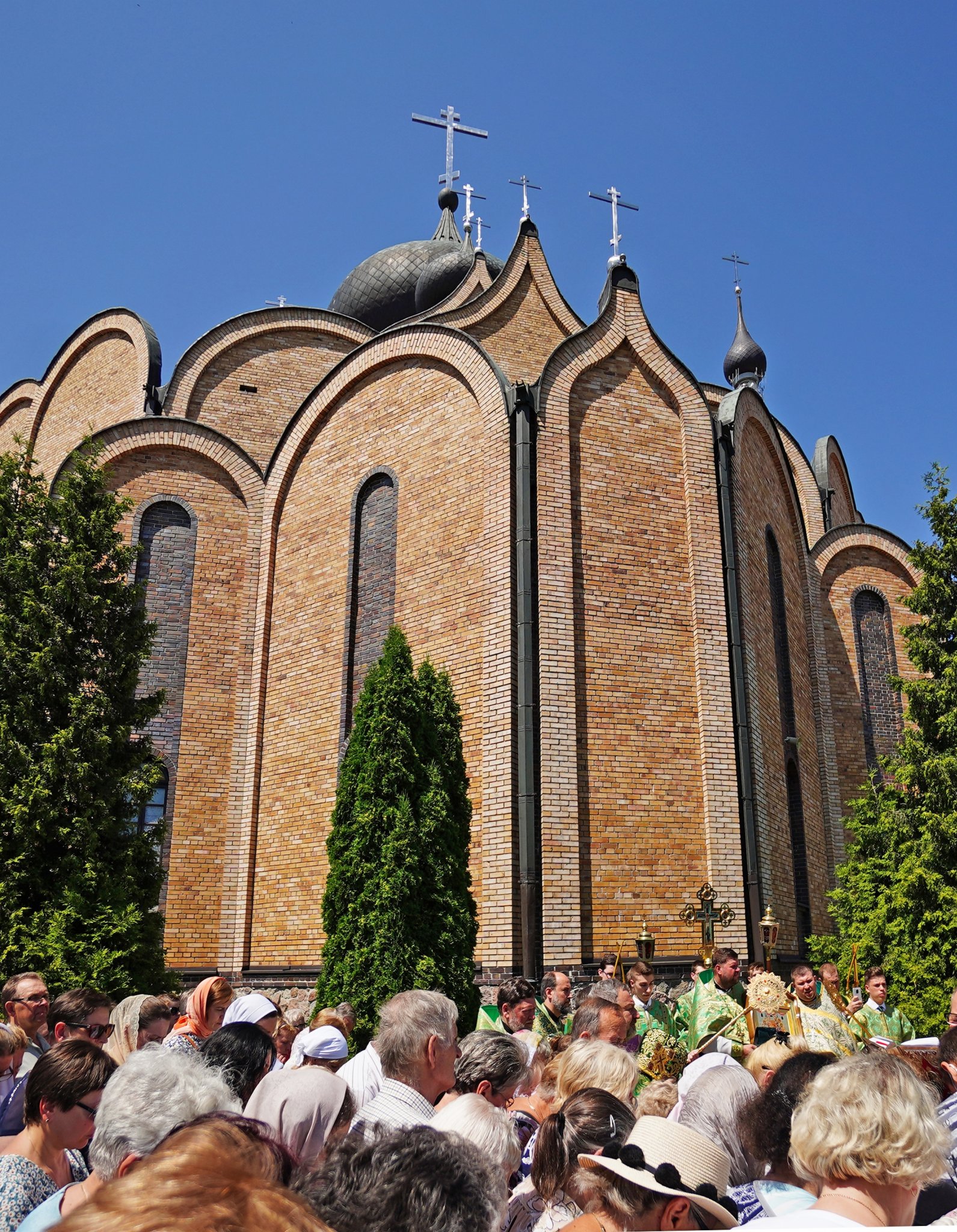 The Holy Spirit feast in the Holy Spirit Orthodox church in Białystok