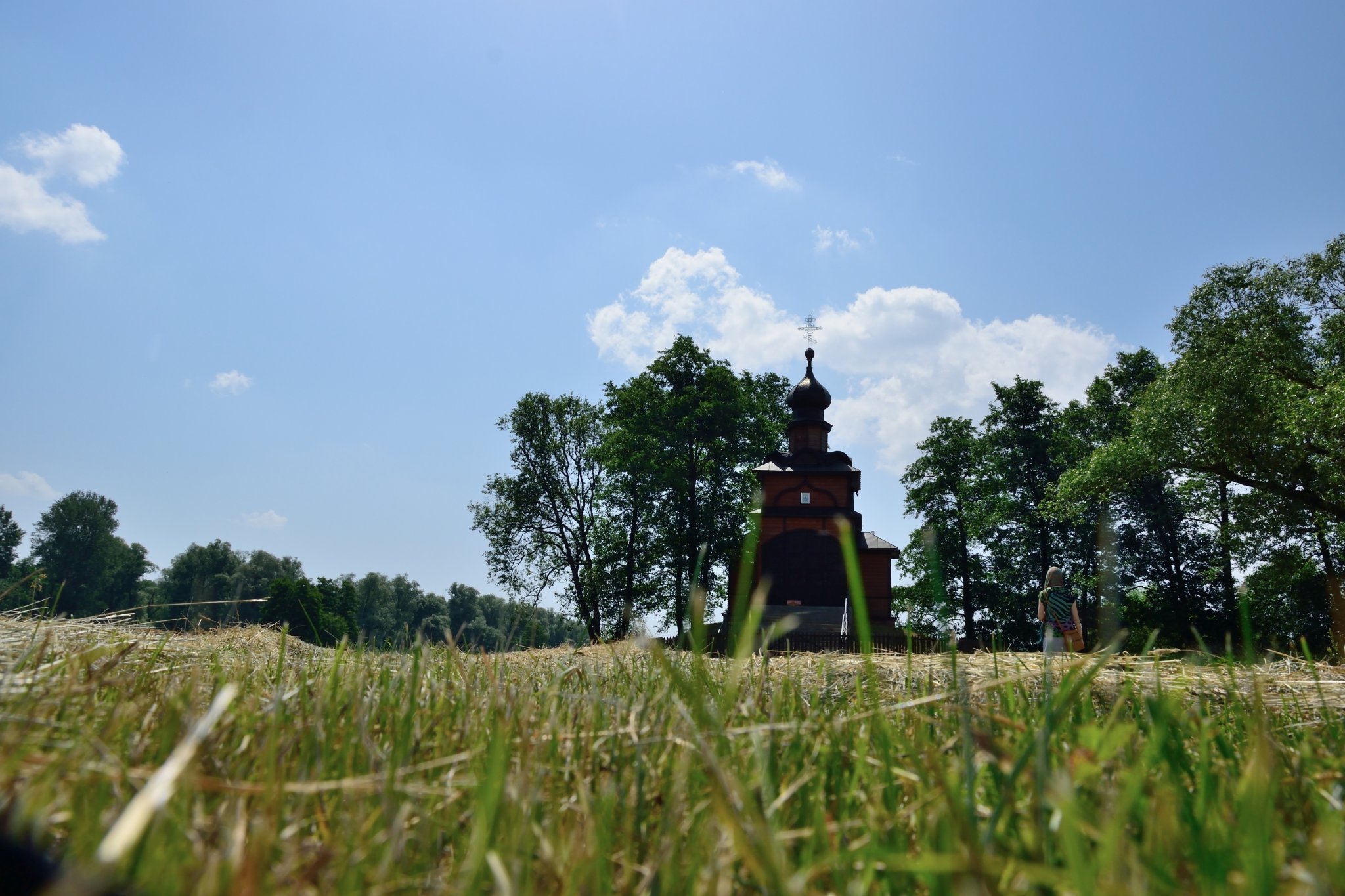 Jedna z kaplic monasteru w Jabłecznej nad Bugiem, czerwiec 2021