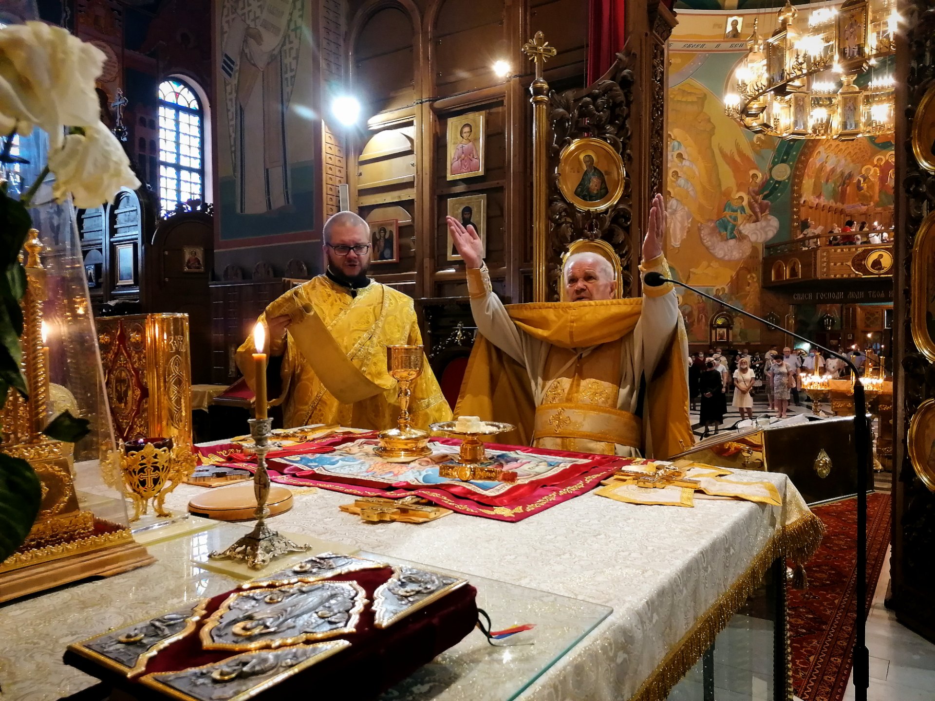 Fr. Andrzej Bierezowiec, Protodeacon Jan Tichoniuk 