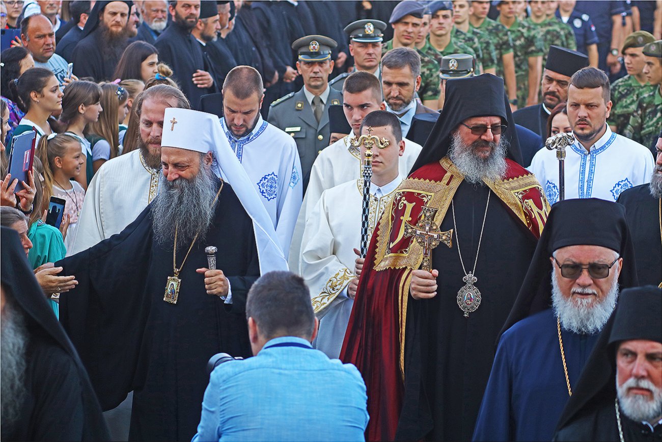 Enthronation of Reverend Isihije - New Bishop of Valjevo Eparhy 