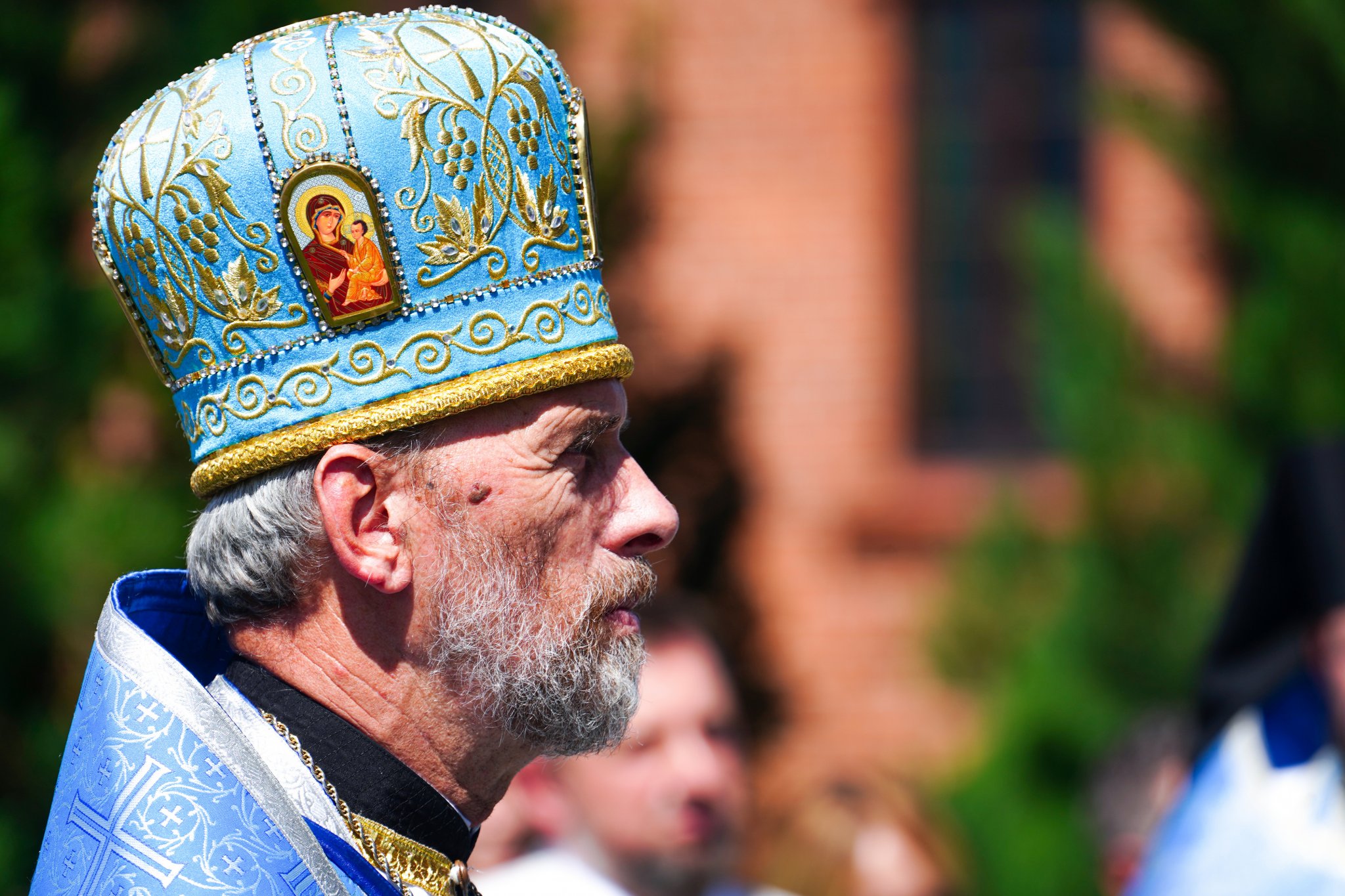 The Divine Liturgy in Supraśl Monastery in Suprasl Icon of the Mother of God feast 
