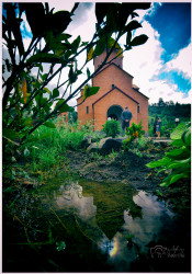The Orthodox church in Ochane. Tsalenjikha. Georgia.