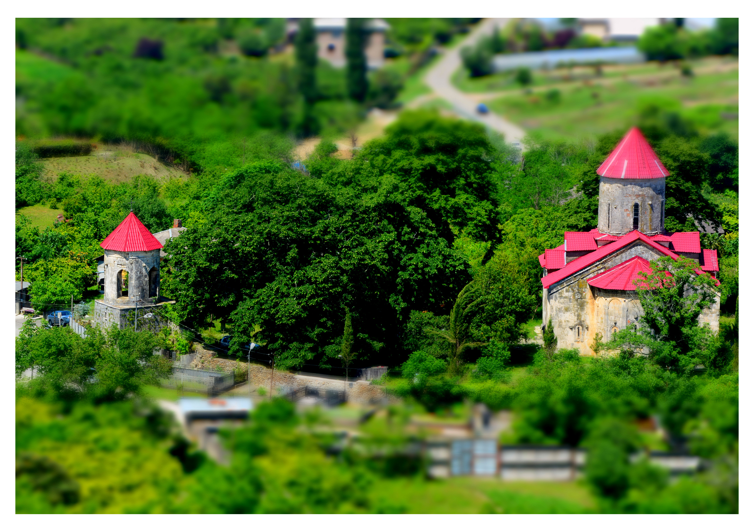 The Orthodox church in Tsaishi. Zugdidi. Georgia.