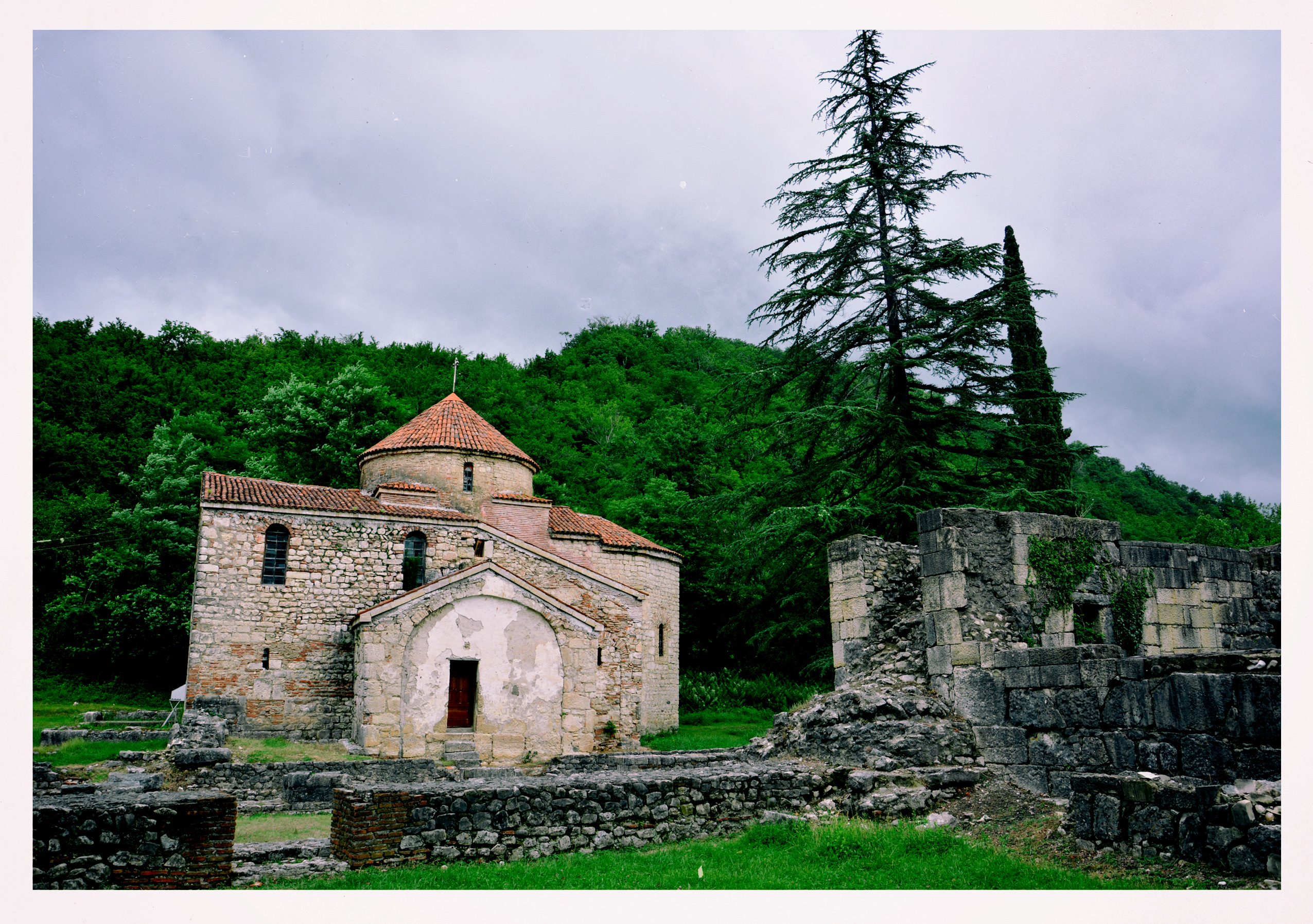 The Orthodox church in Nokalakevi, Senaki. Georgia.