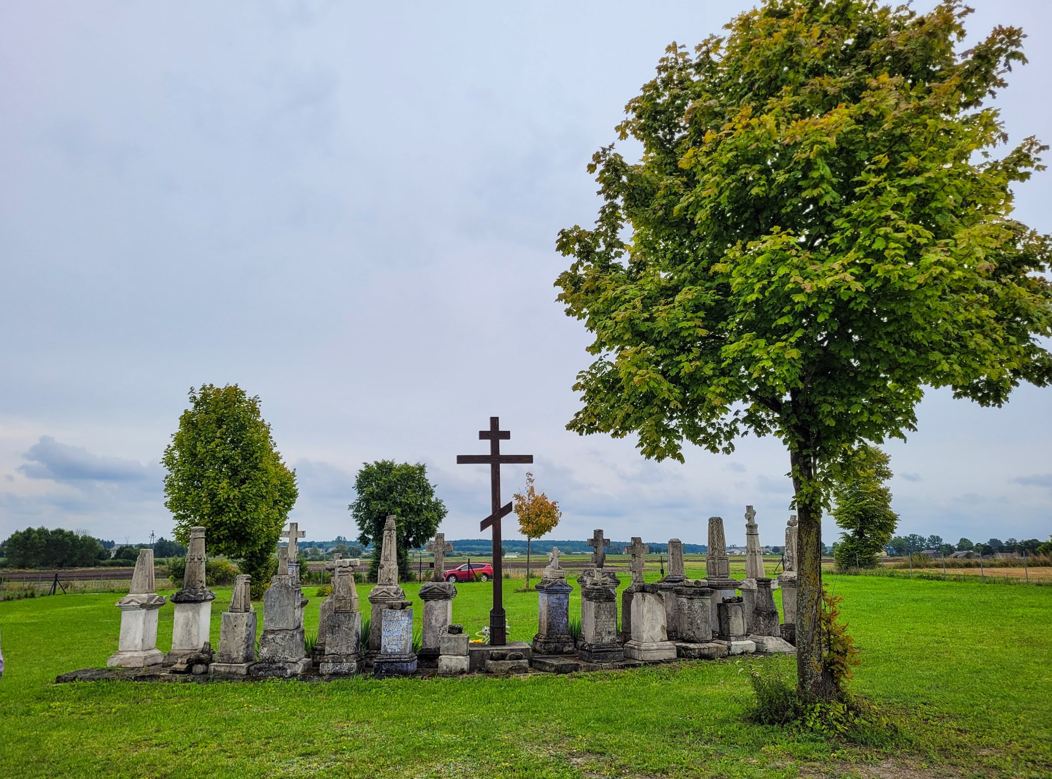 The Orthodox cementary in Śniatycze