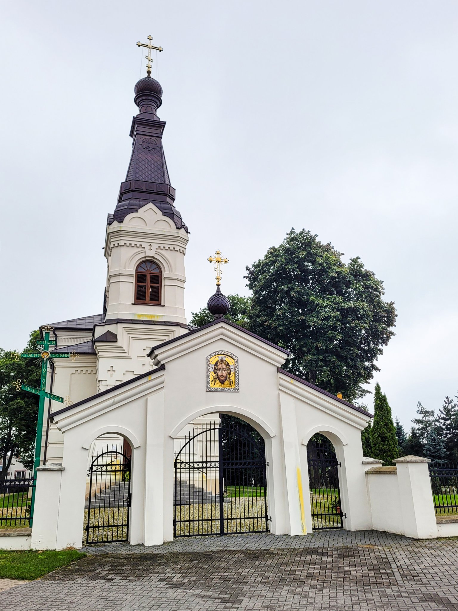 The Orthodox church in Kobylany