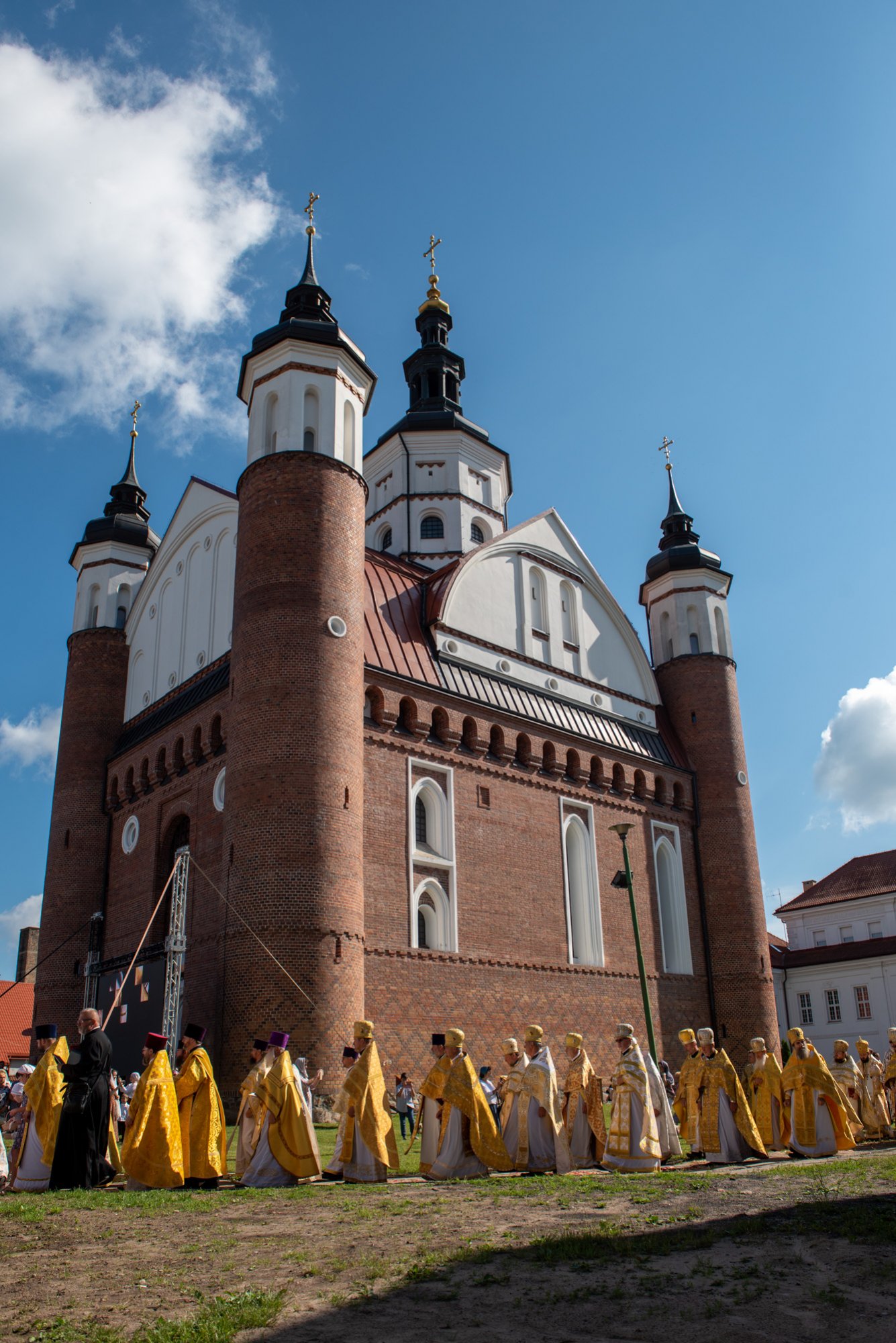 The consecration of Annunciation Cathedral of Supraśl Monastery 