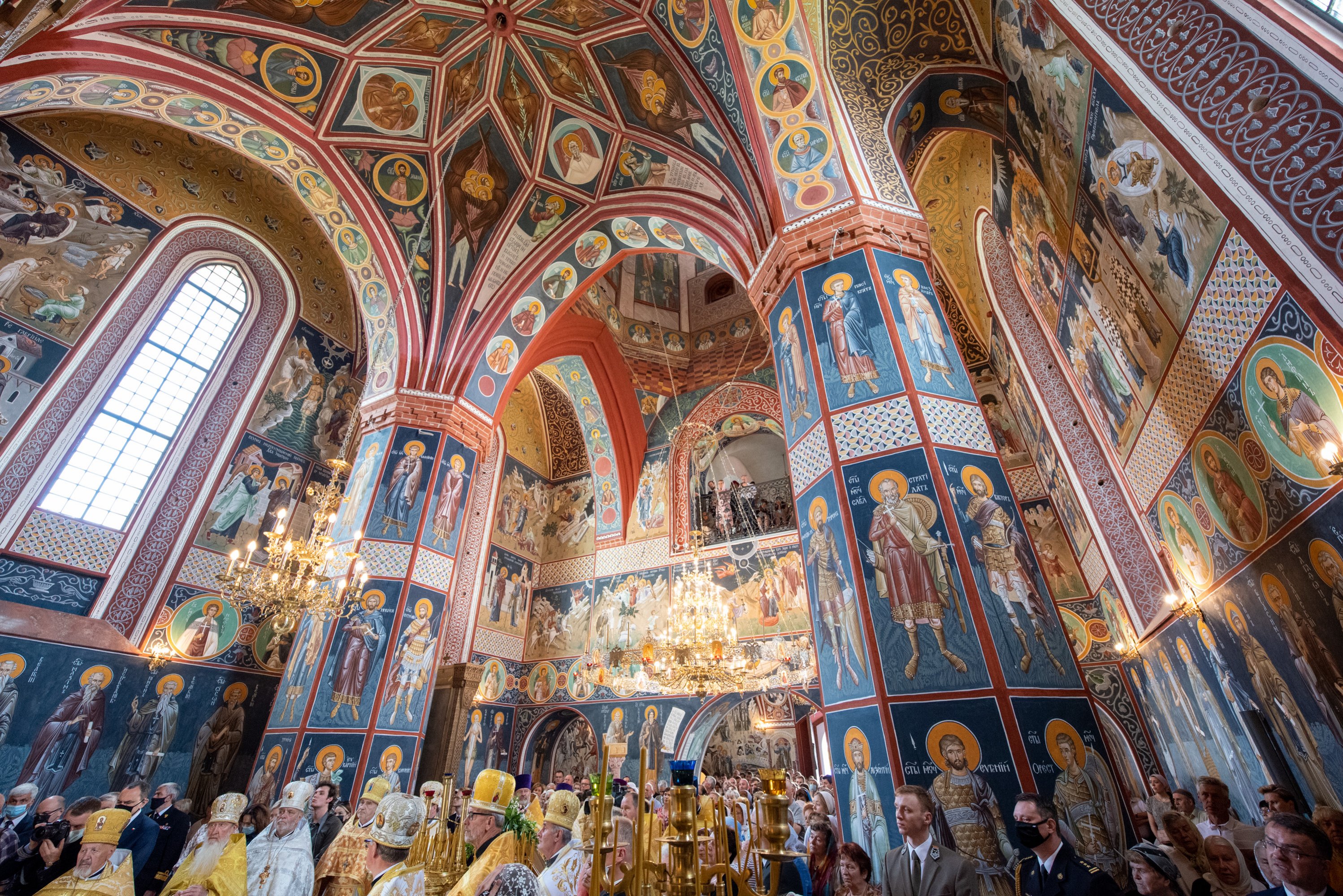 The consecration of Annunciation Cathedral of Supraśl Monastery