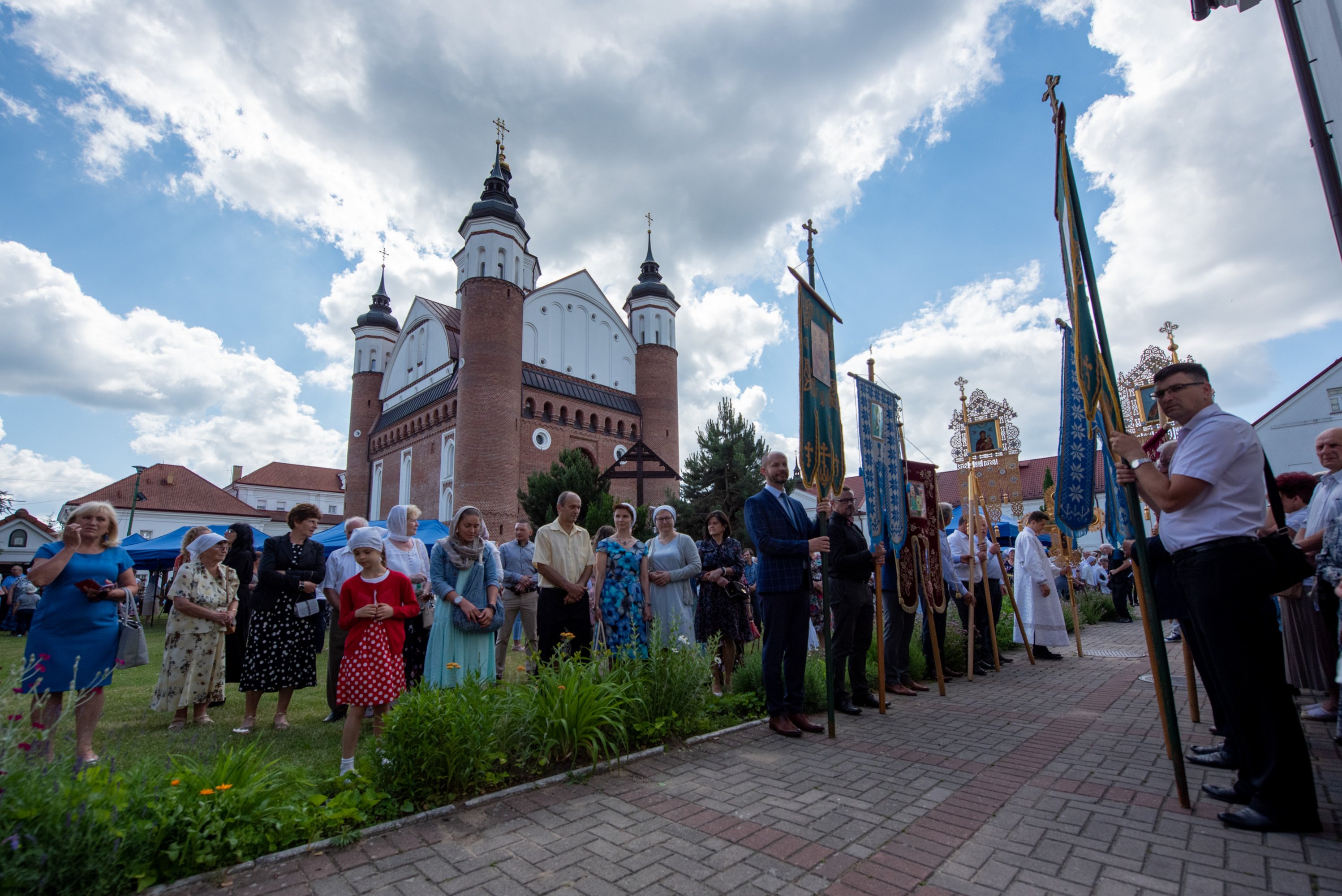 The consecration of Annunciation Cathedral of Supraśl Monastery