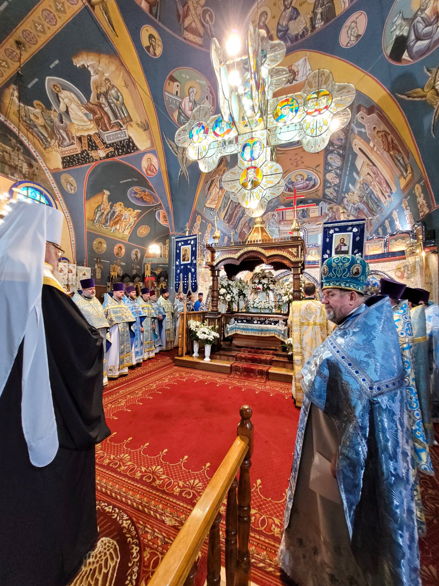 The Divine Liturgy in the Holy Trinity Cathedral in Hajnówka