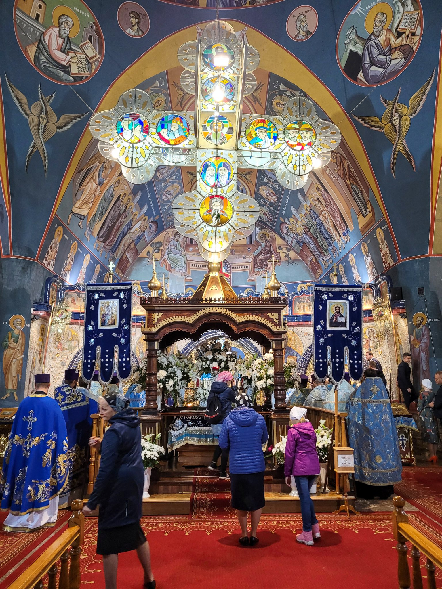 The Divine Liturgy in the Holy Trinity Cathedral in Hajnówka