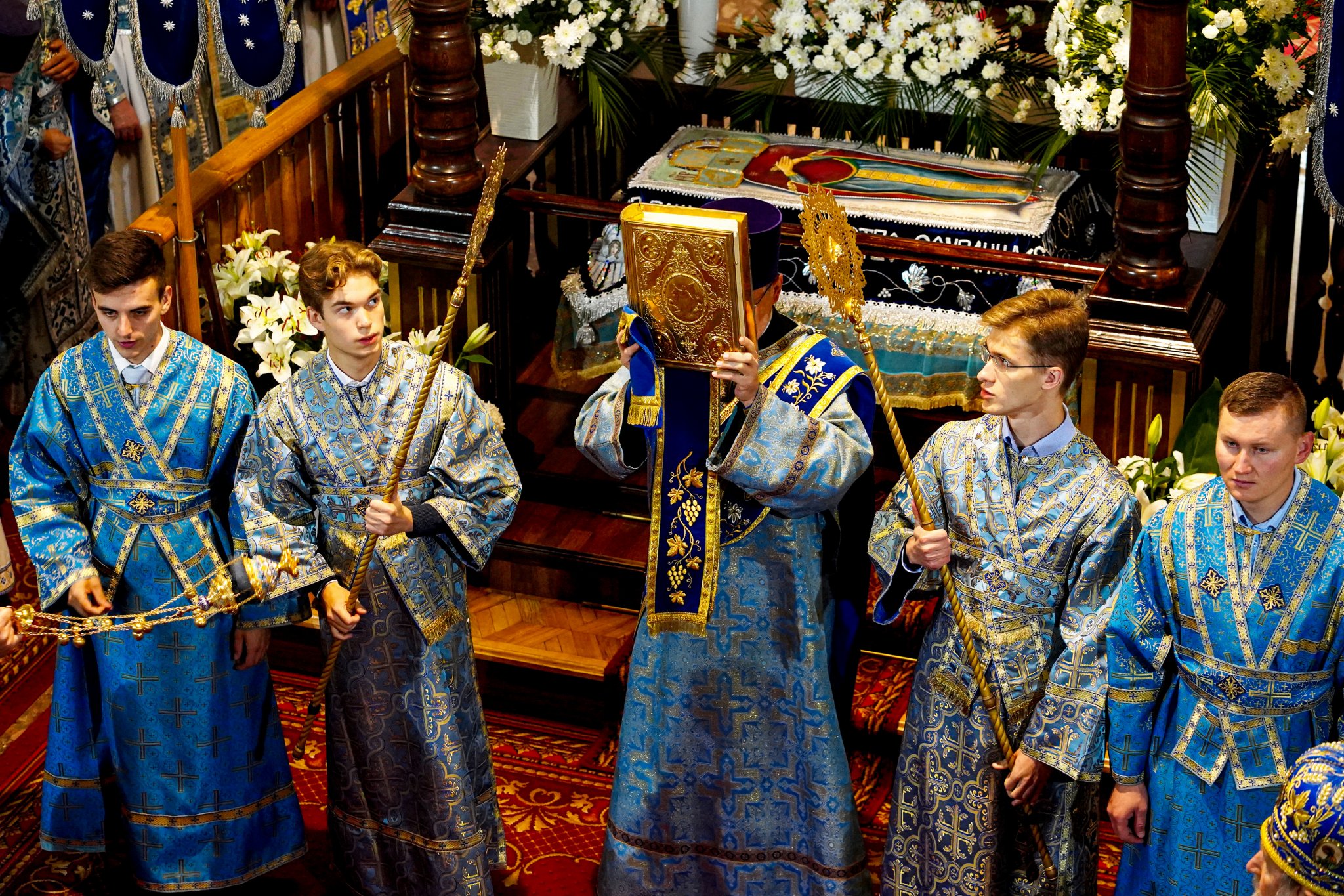 The Divine Liturgy in the Holy Trinity Cathedral in Hajnówka