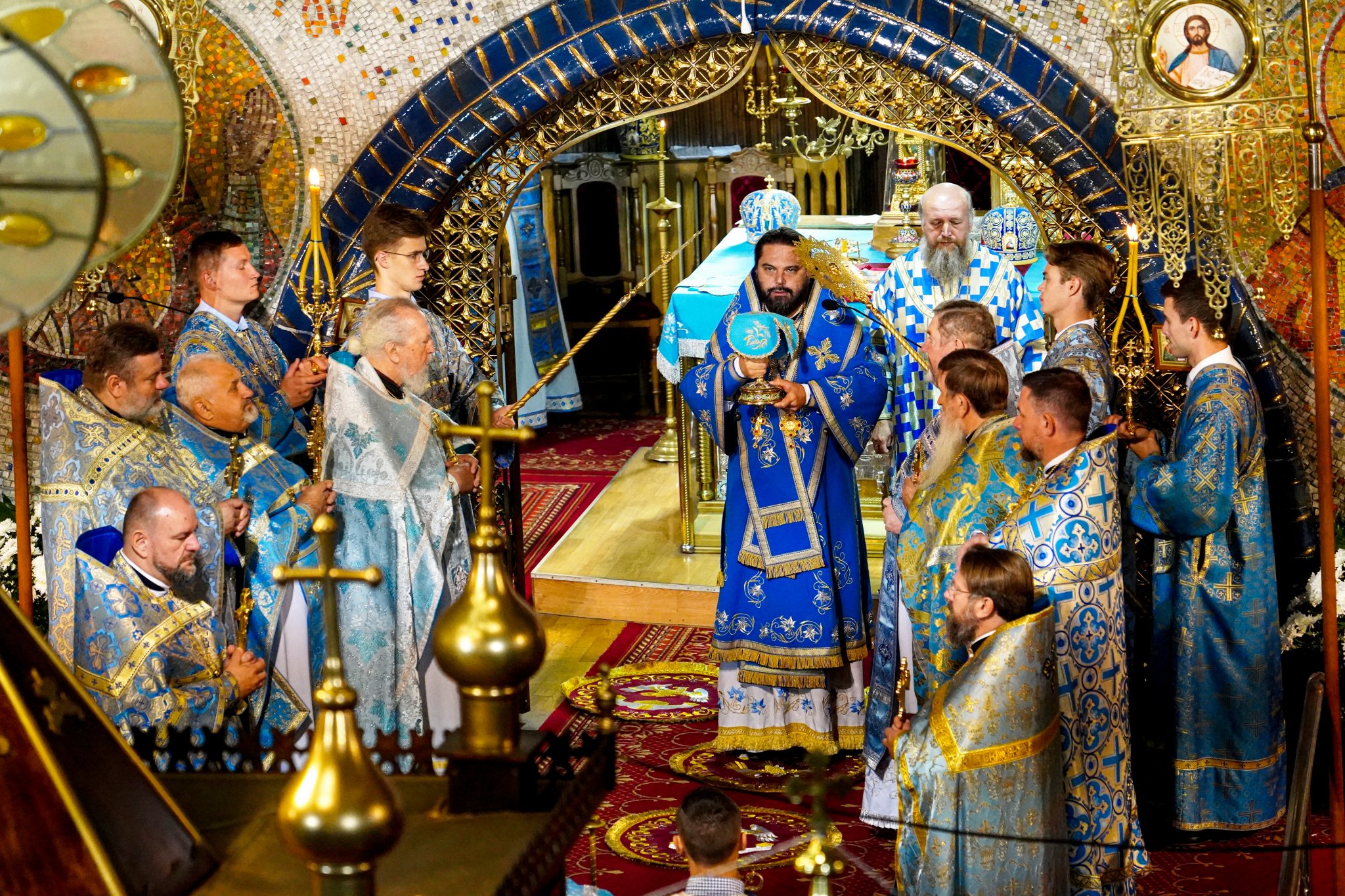 The Divine Liturgy in the Holy Trinity Cathedral in Hajnówka
