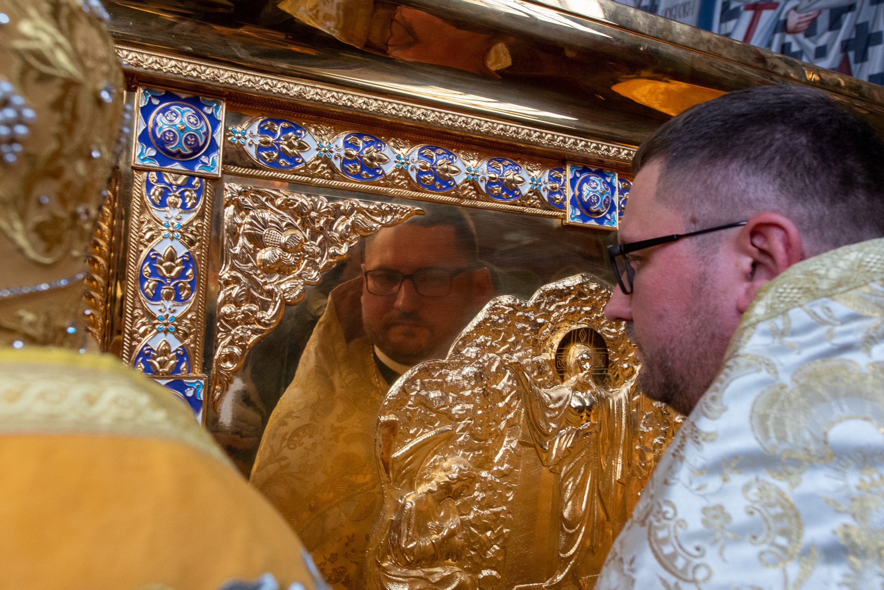 The consecration of Annunciation Cathedral of Supraśl Monastery