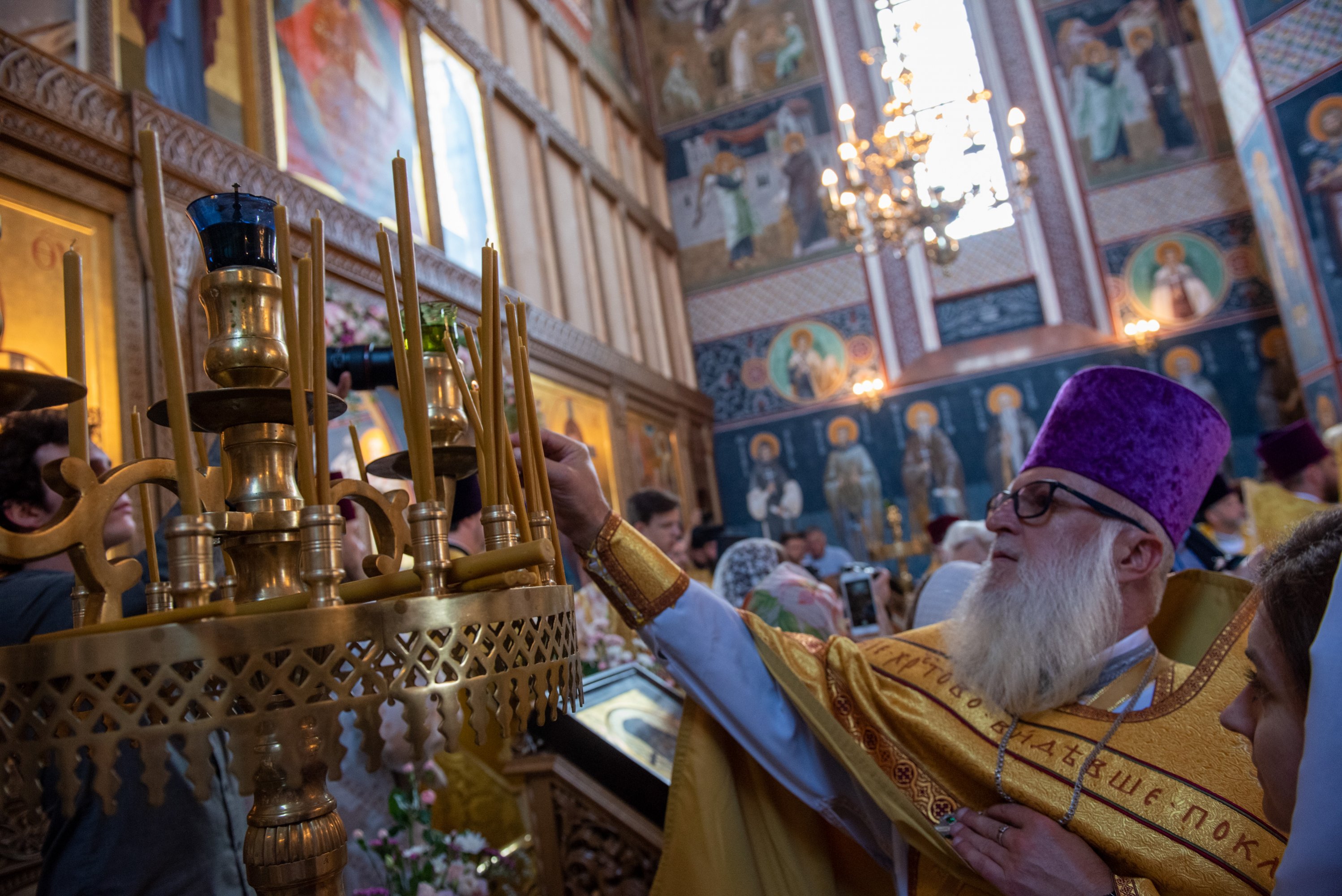 The consecration of Annunciation Cathedral of Supraśl Monastery