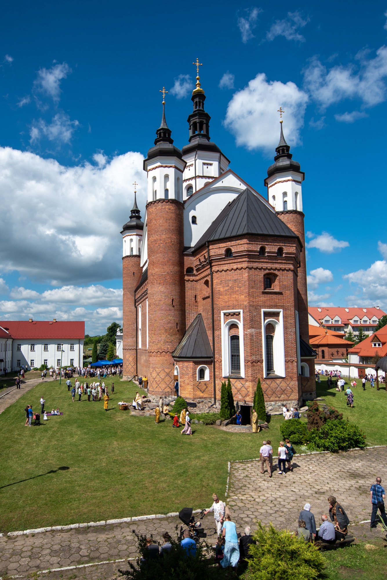 The consecration of Annunciation Cathedral of Supraśl Monastery