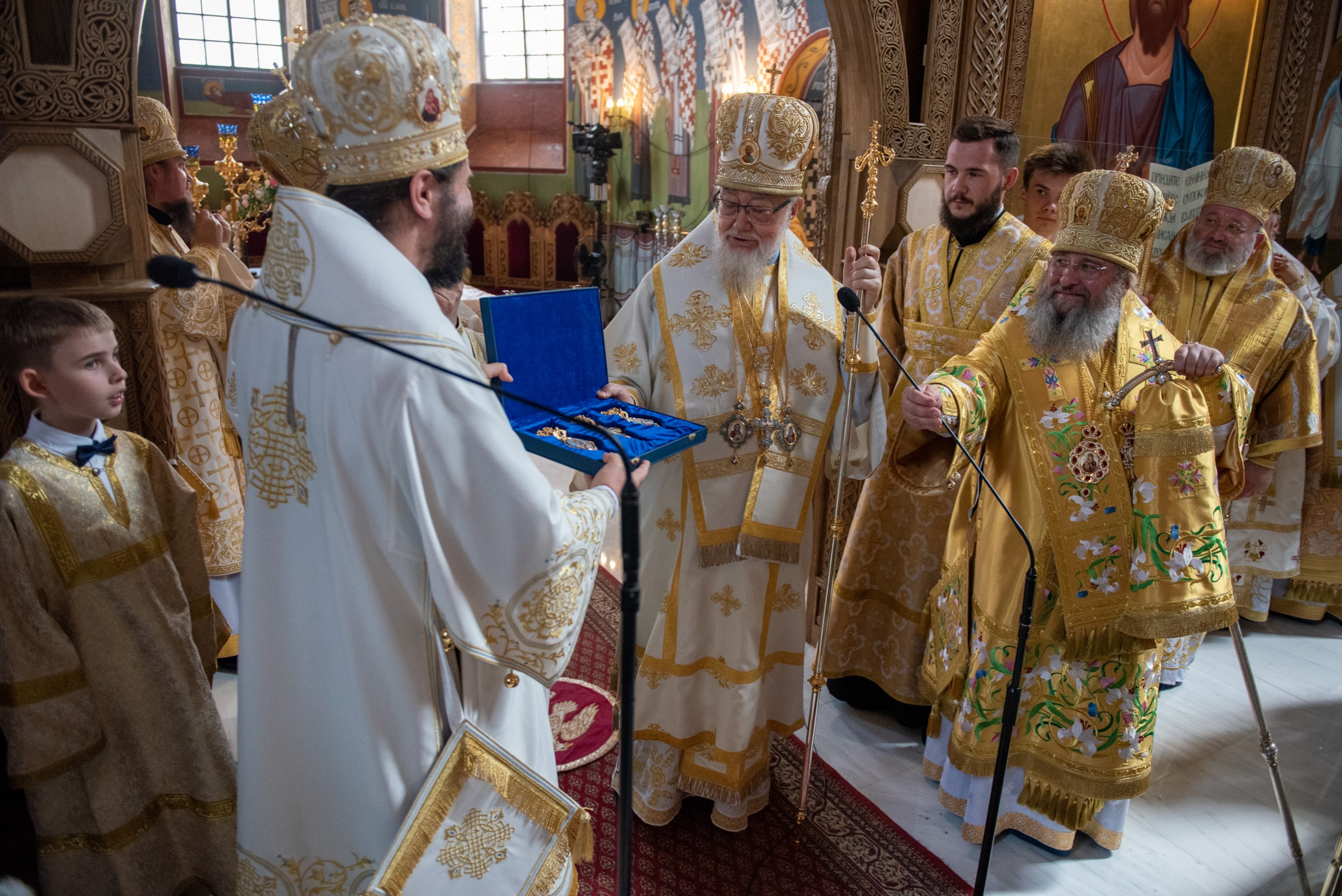 The consecration of Annunciation Cathedral of Supraśl Monastery