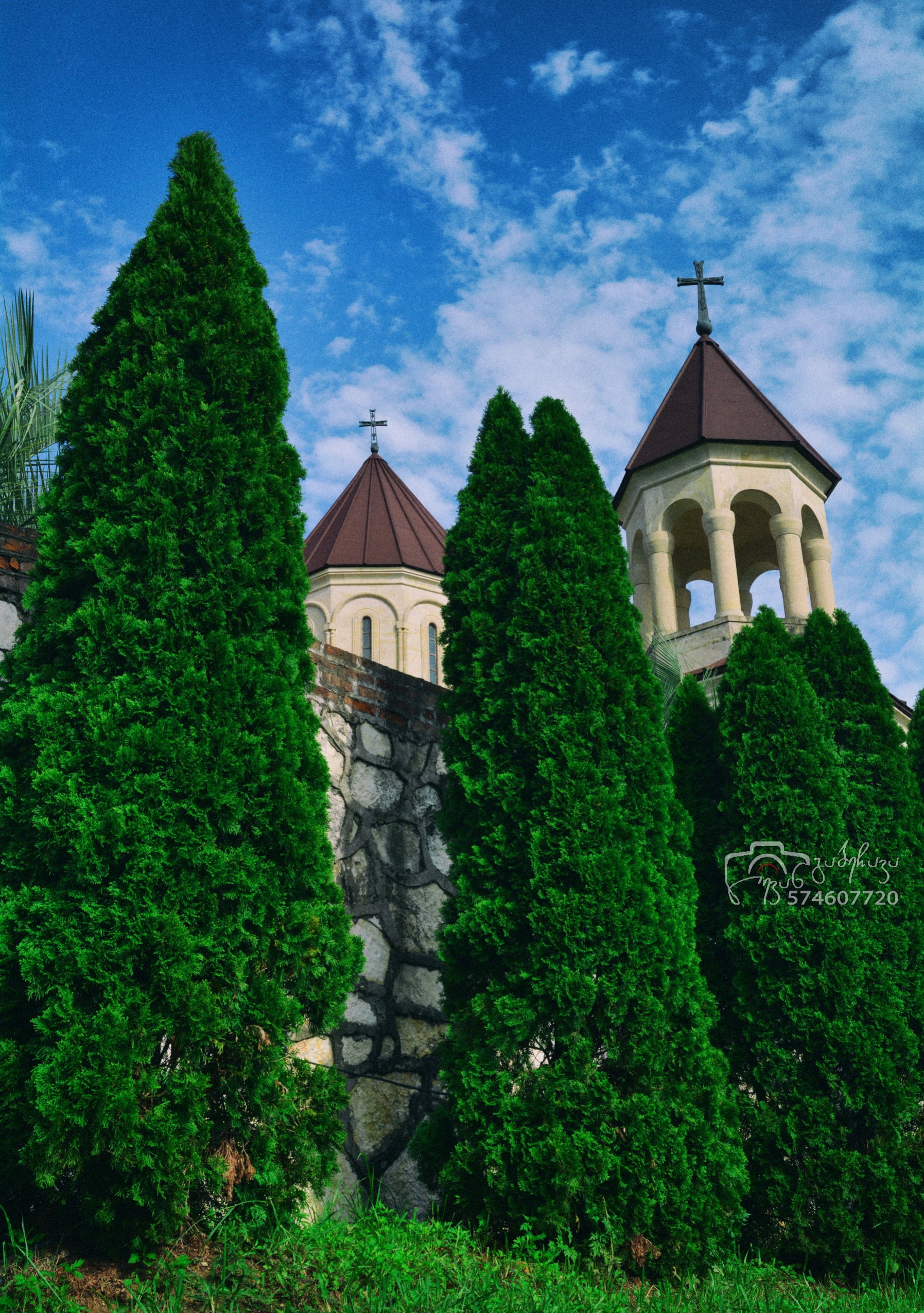 The Orthodox church in Khobi. Georgia.