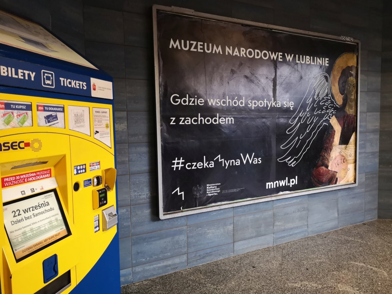 W warszawskim metrze