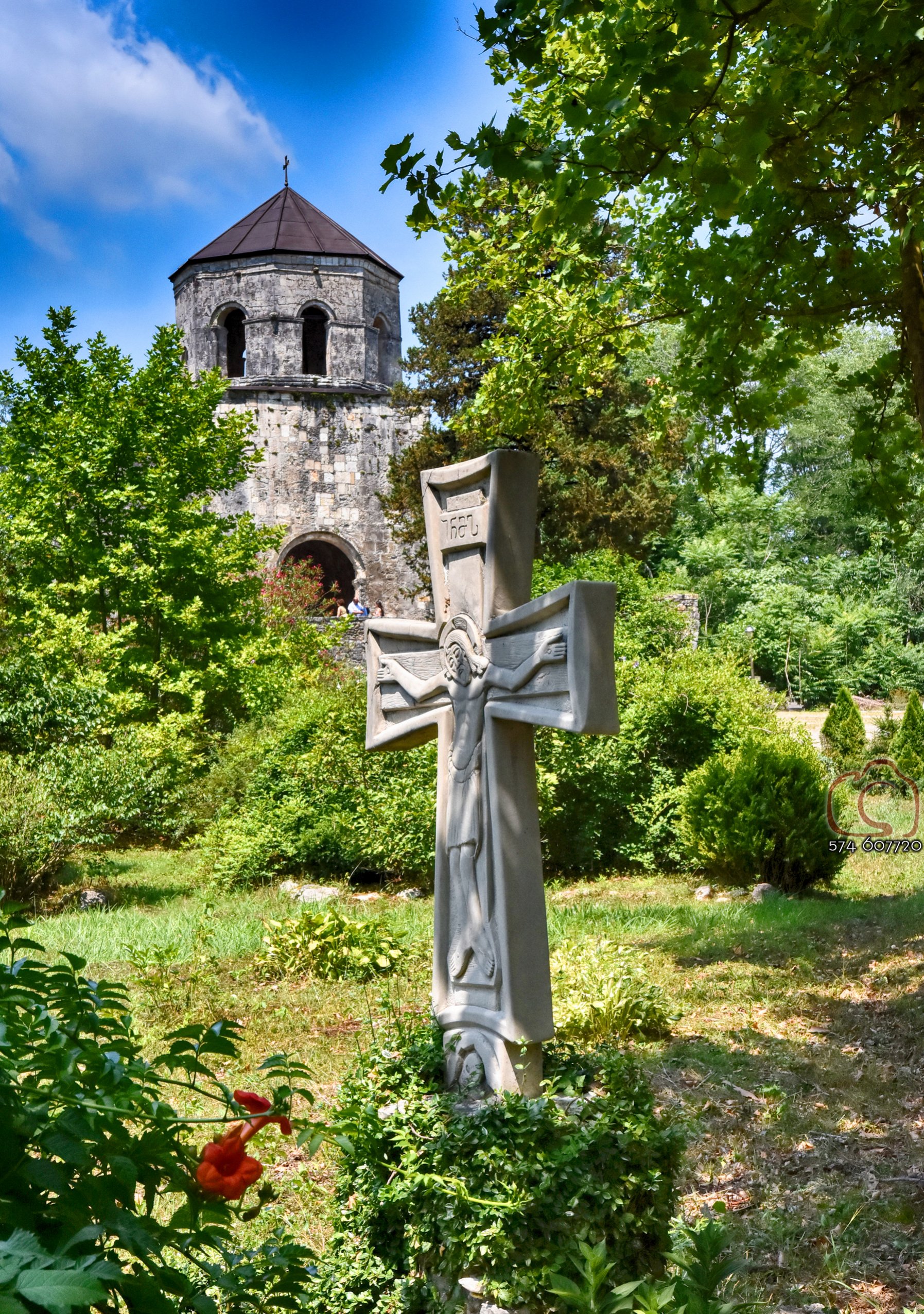 The Orthodox church in Khobi. Georgia.