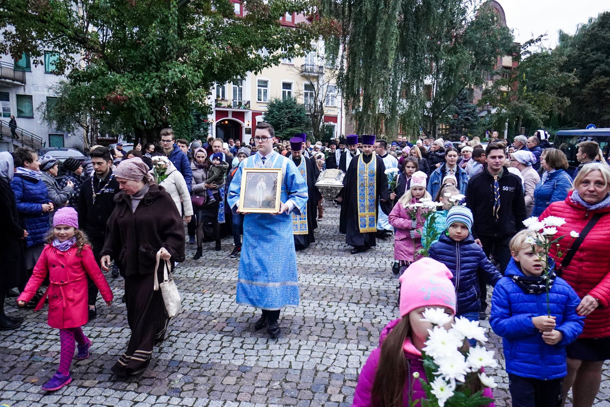 St. martyr Gabriel of Zabludow feast in St. Nicholas Cathedral in Białystok