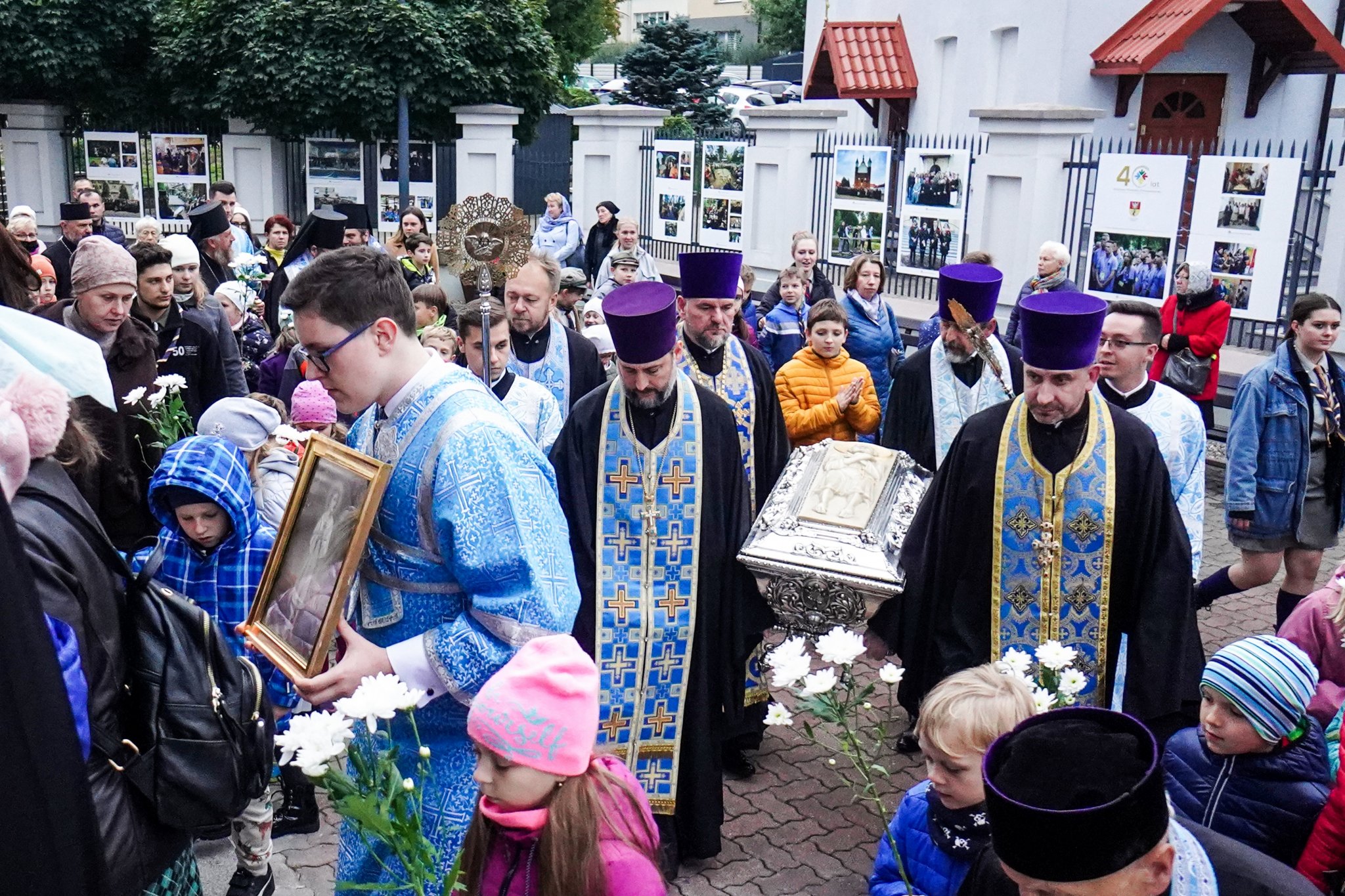 St. martyr Gabriel of Zabludow feast in St. Nicholas Cathedral in Białystok