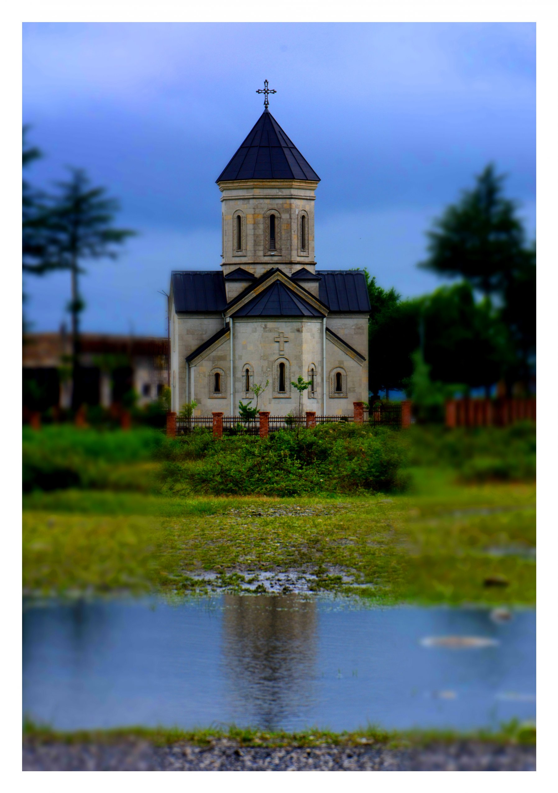 The Orthodox church in Zugdidi. Georgia.