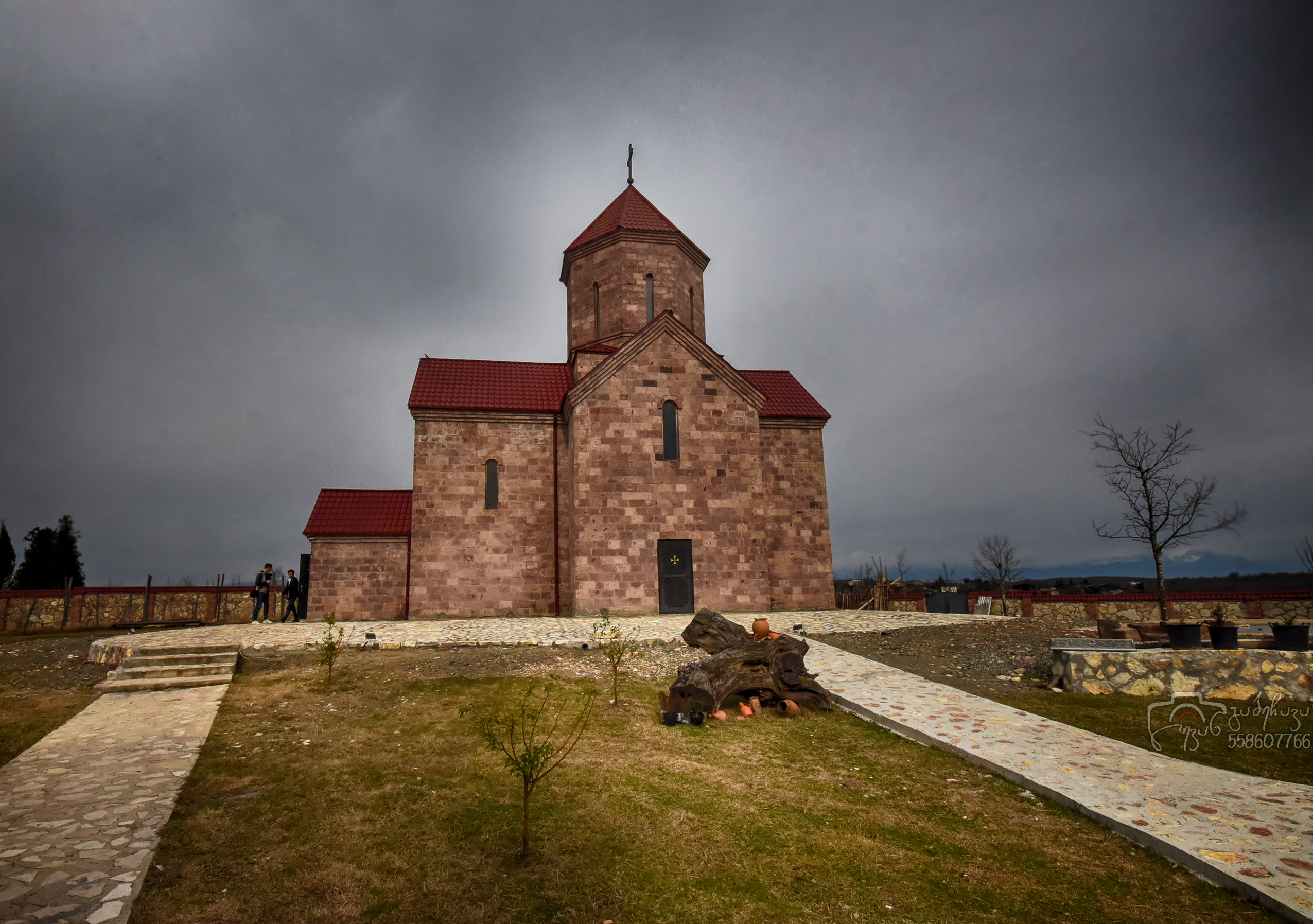 The Orthodox church in Narazeni. Zugdidi. Georgia.