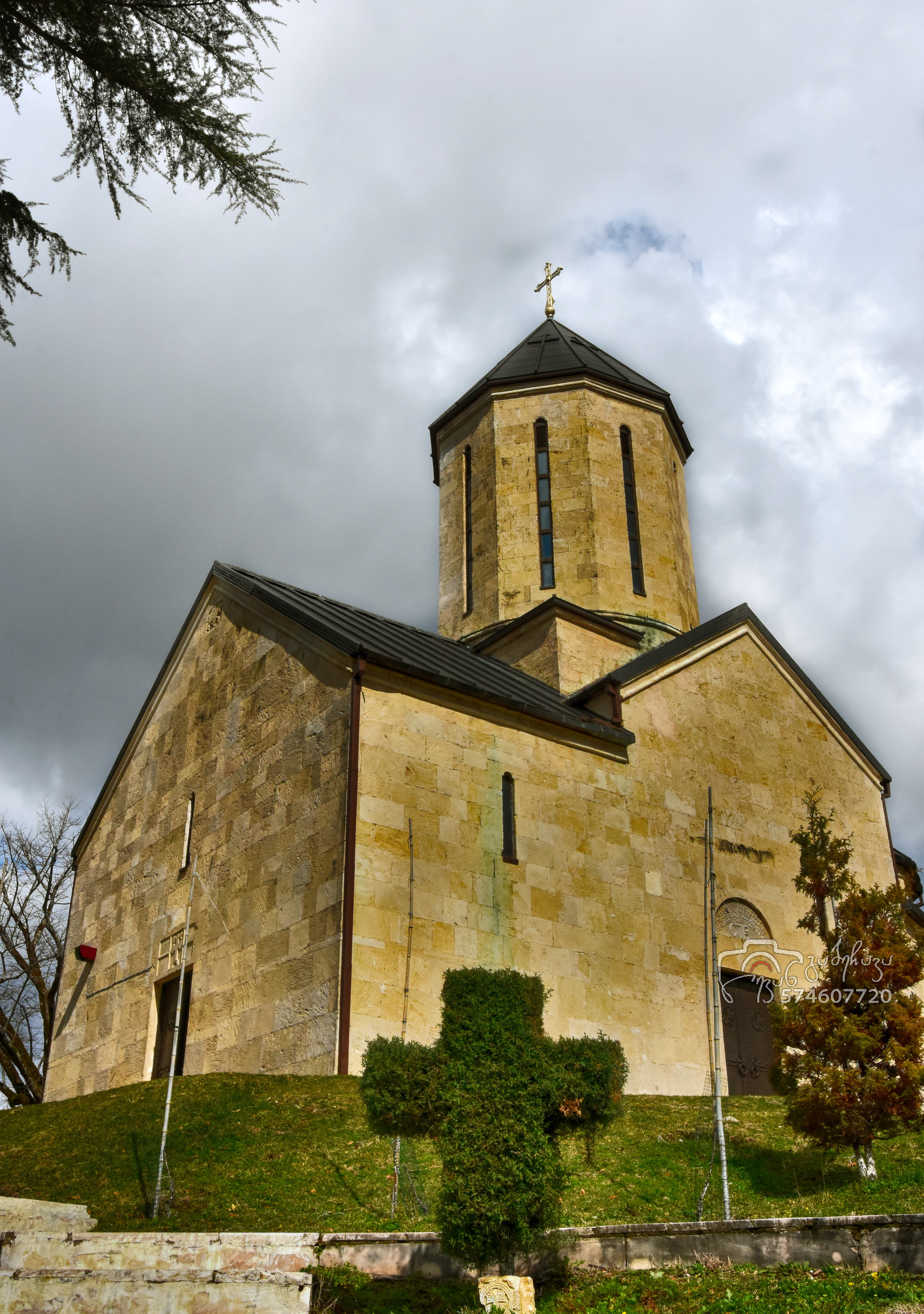 The Orthodox church in Kulishkari. Zugdidi. Georgia.