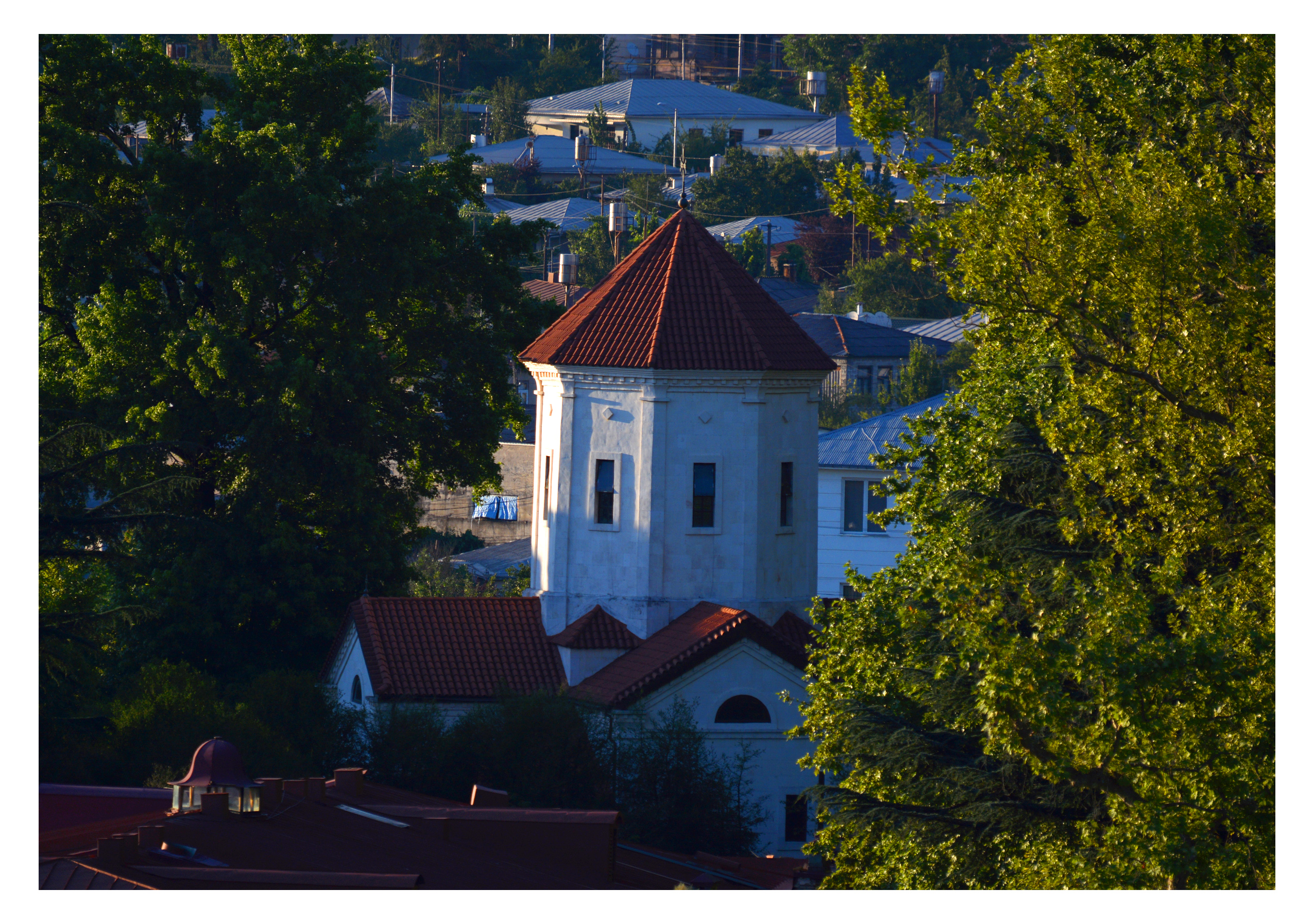 The Orthodox church in Zugdidi. Georgia.