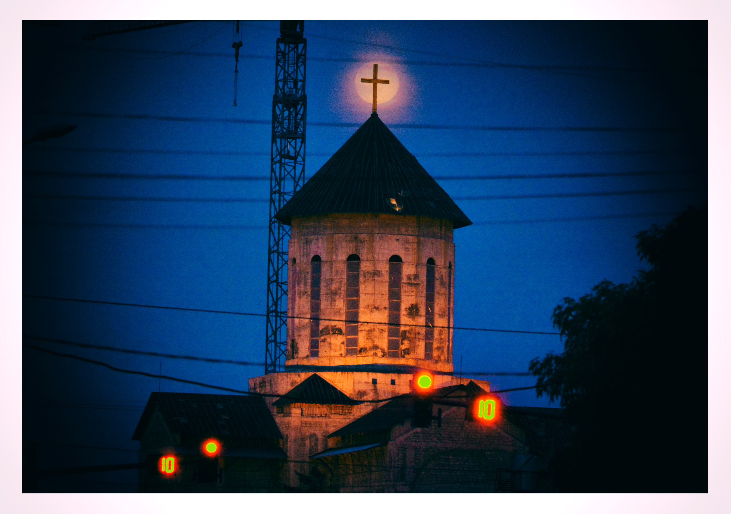 The Orthodox church in Zugdidi. Georgia.