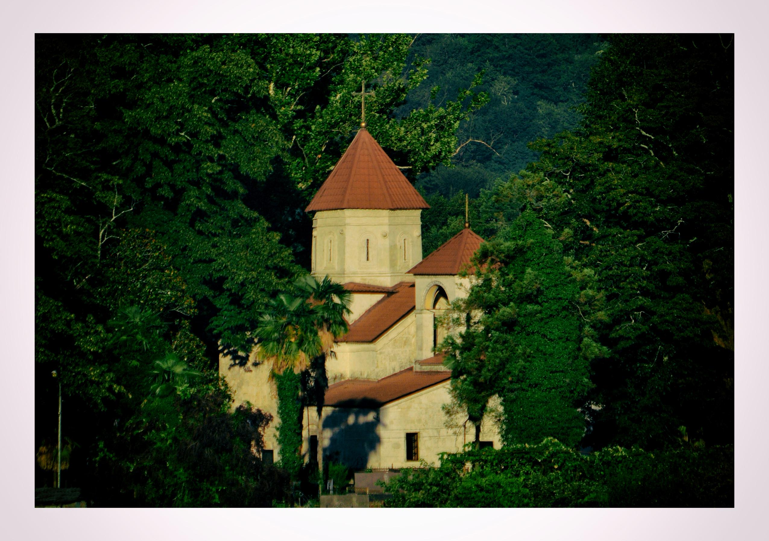 The Orthodox church in Zugdidi. Georgia.