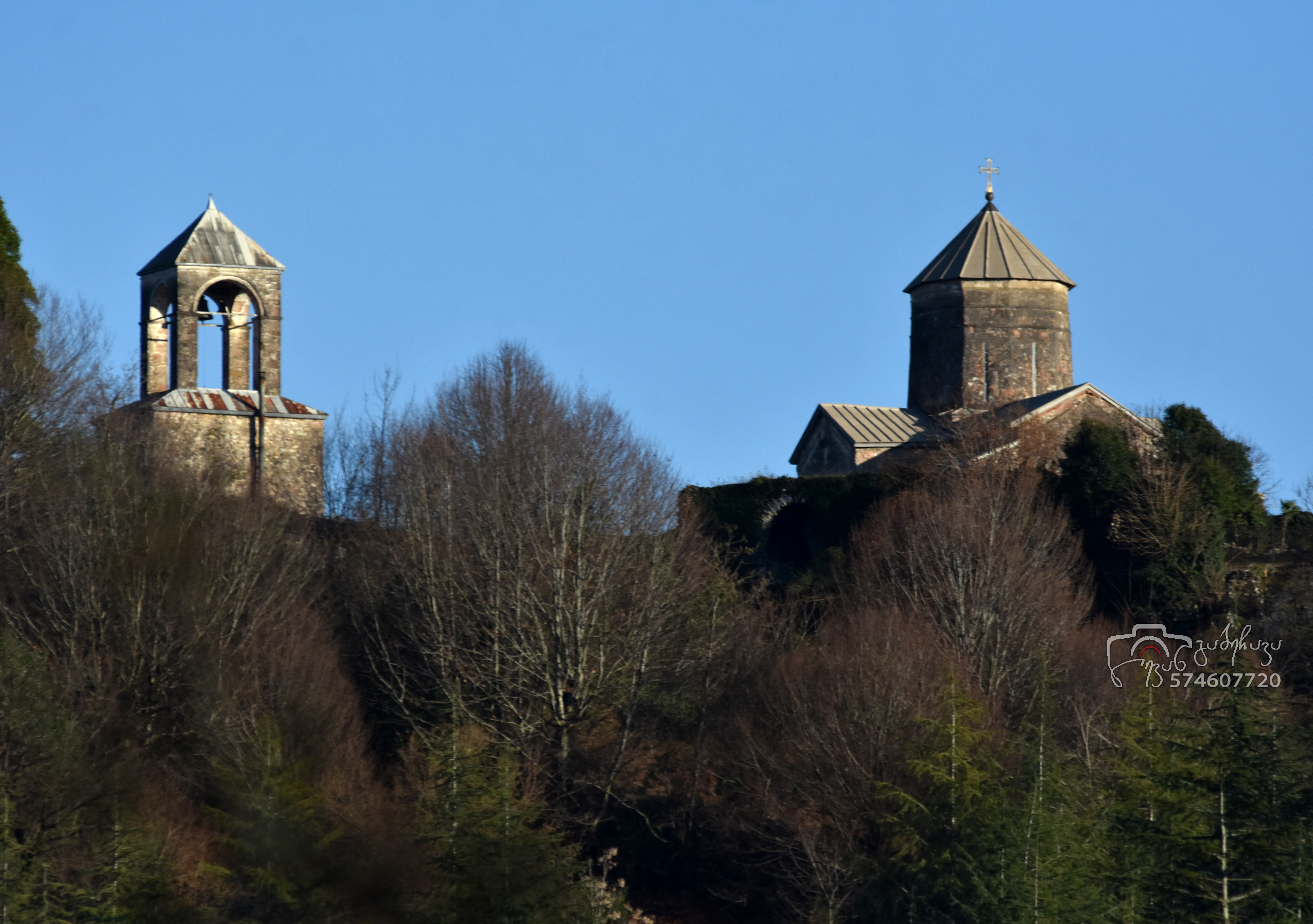 The Orthodox church in Tsalenjikha. Georgia.