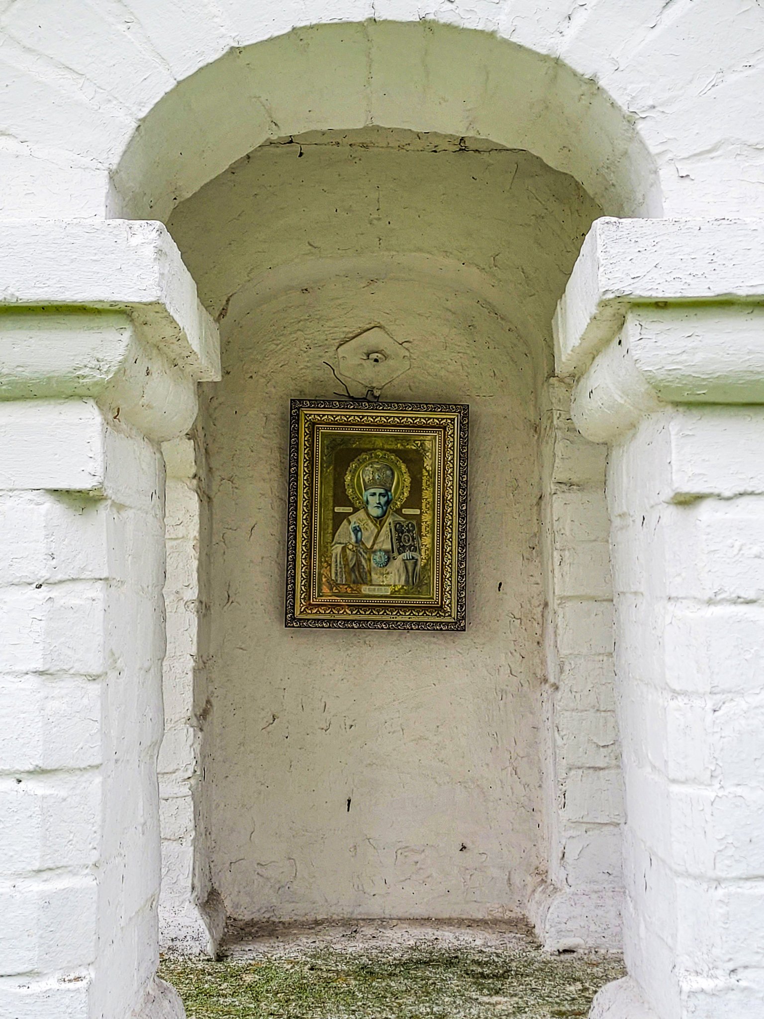 The small chapel close to the  Orthodox church in Zabłocie