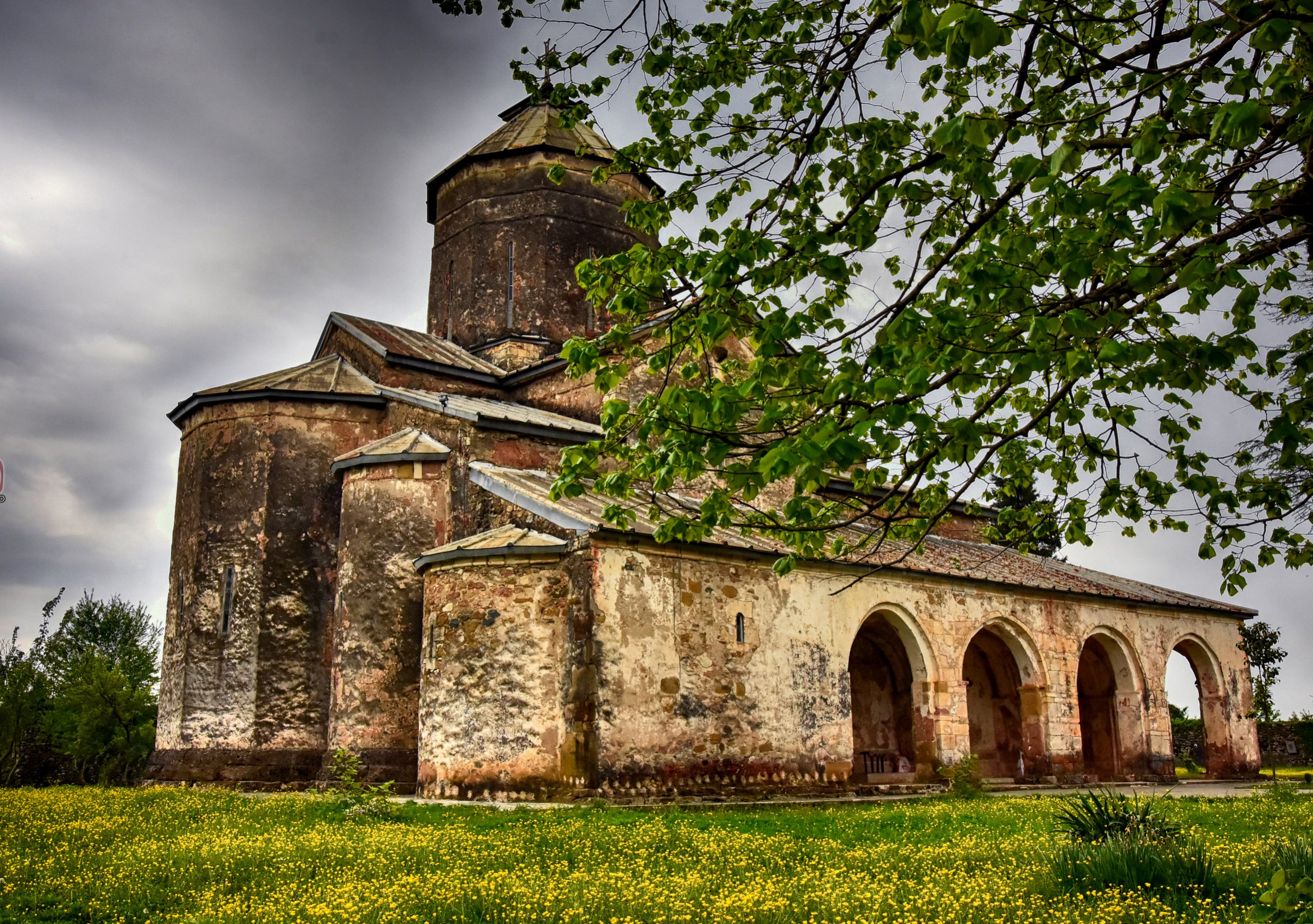 The Orthodox church in Tsalenjikha. Georgia.