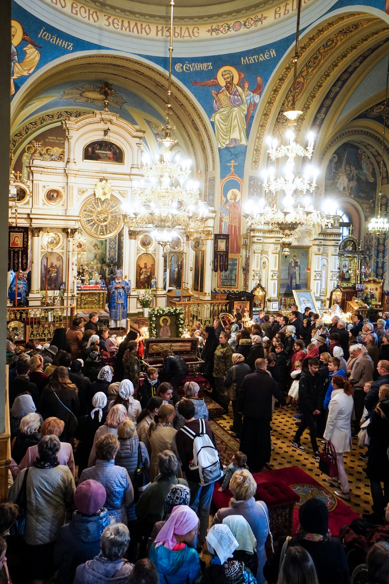 St. Martyr Gabriel feast in St. Nicholas Cathedral in Białystok