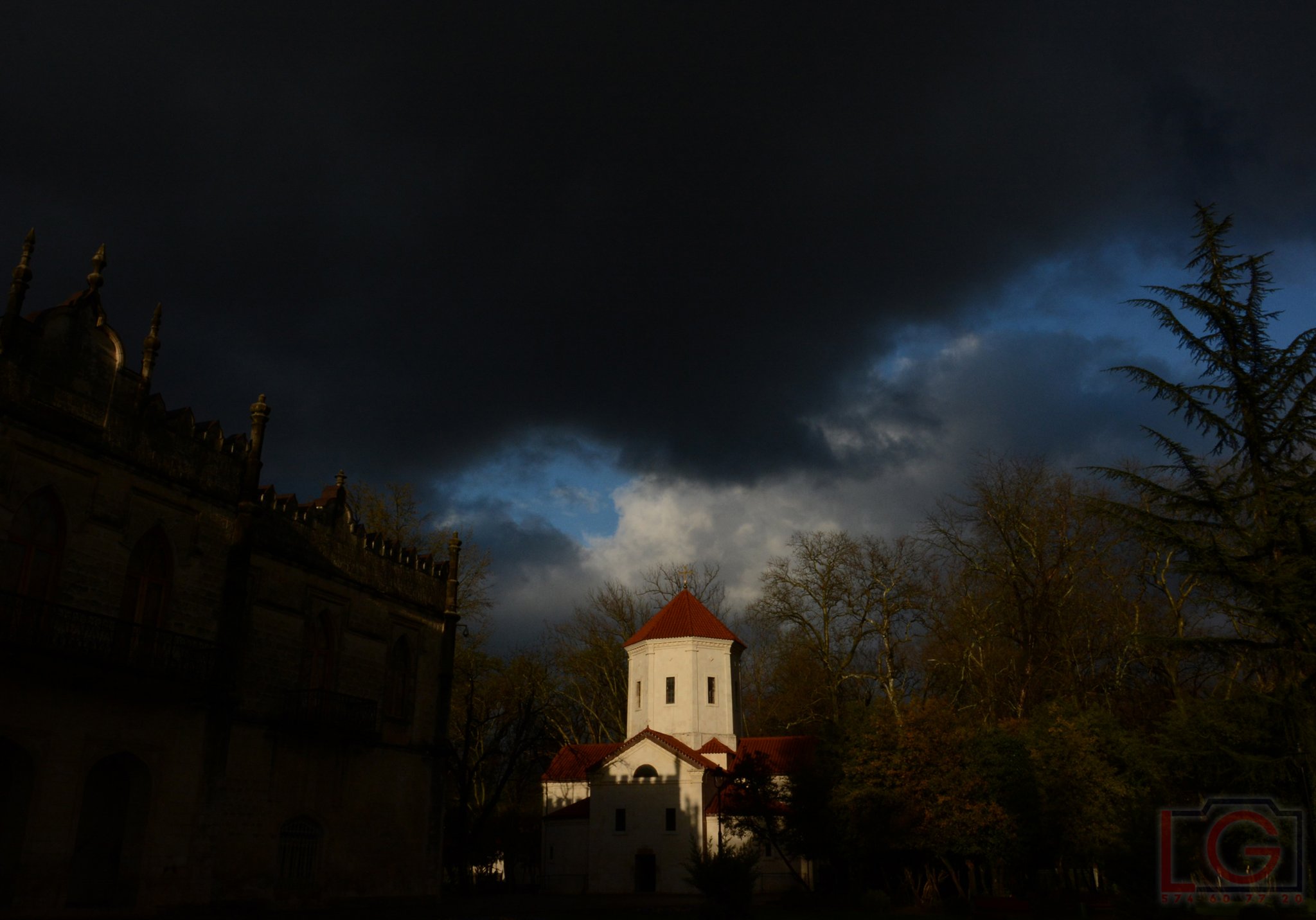 The Orthodox church in Zugdidi. Georgia.