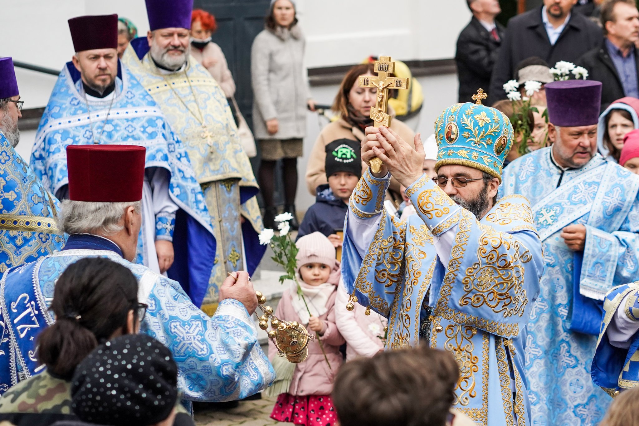 St. Martyr Gabriel feast in St. Nicholas Cathedral in Białystok