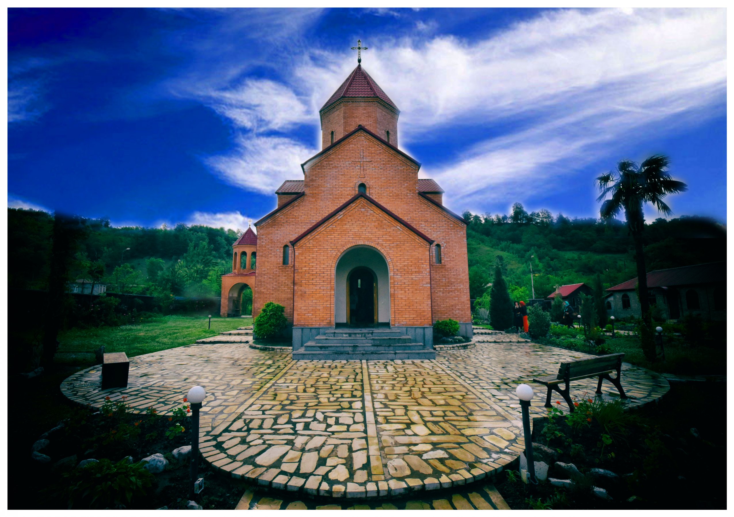 The Orthodox church in Ochane. Zugdidi. Georgia.