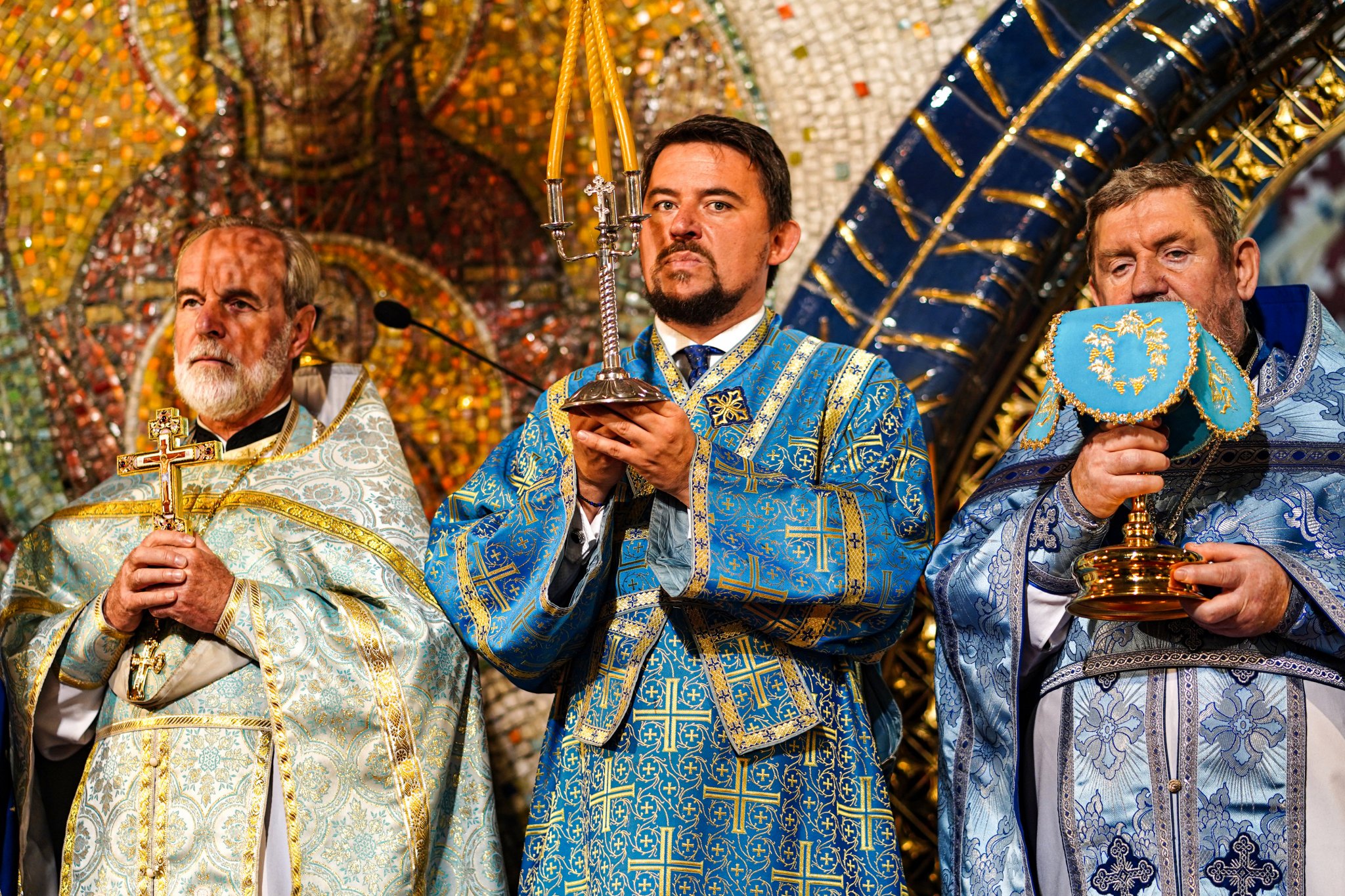 The feast of the Icon of Mother of God Joy of All Who Sorrow in Holy Trinity Cathedral in Hajnówka