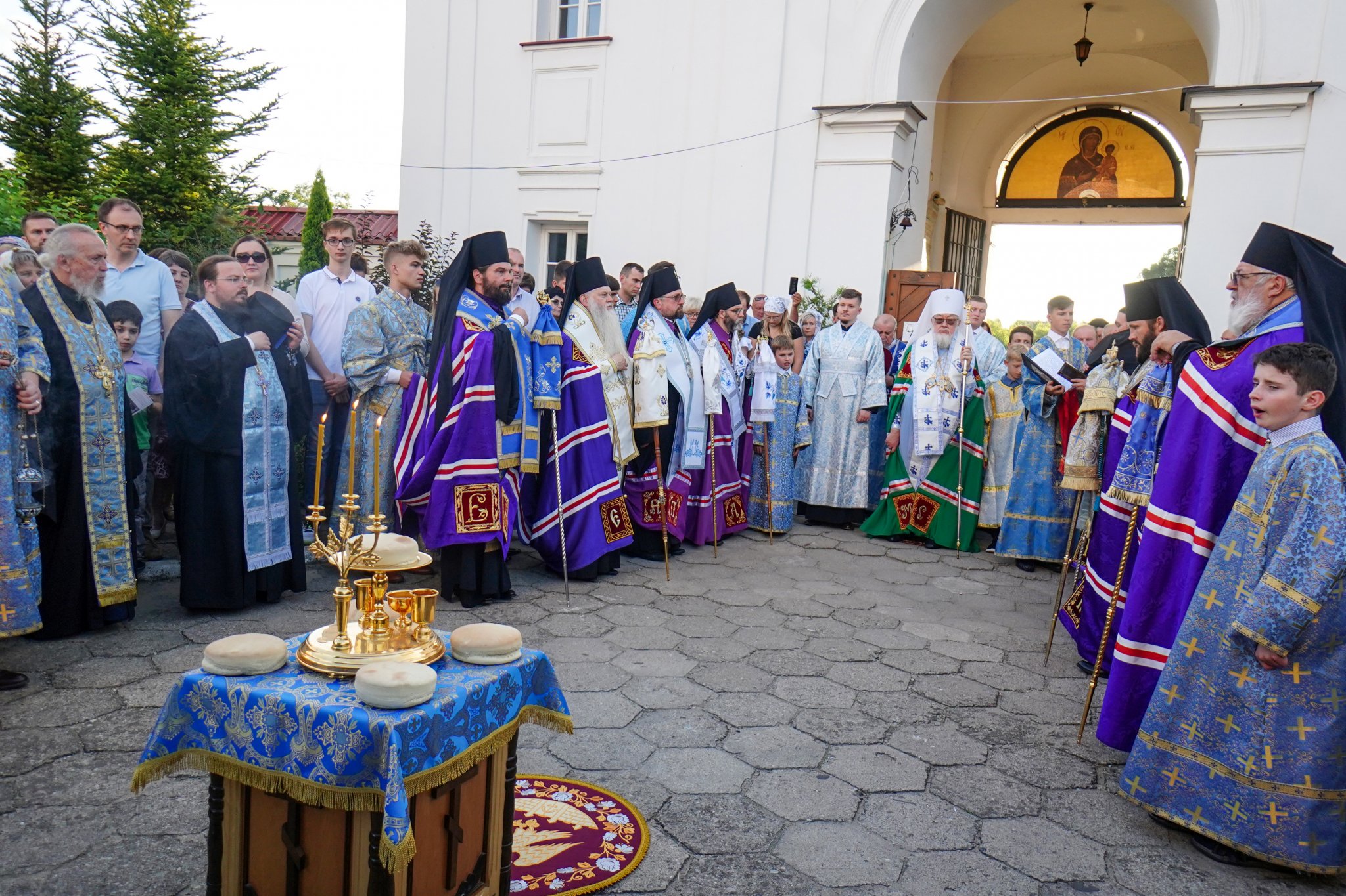 The fest in Supraśl Monastery